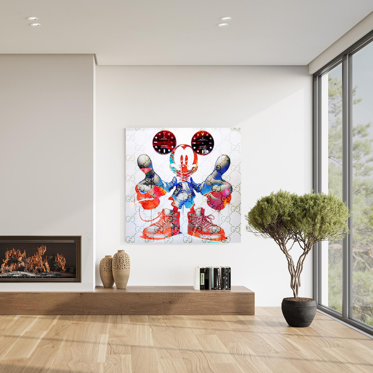 Acrylglasbild Graffiti