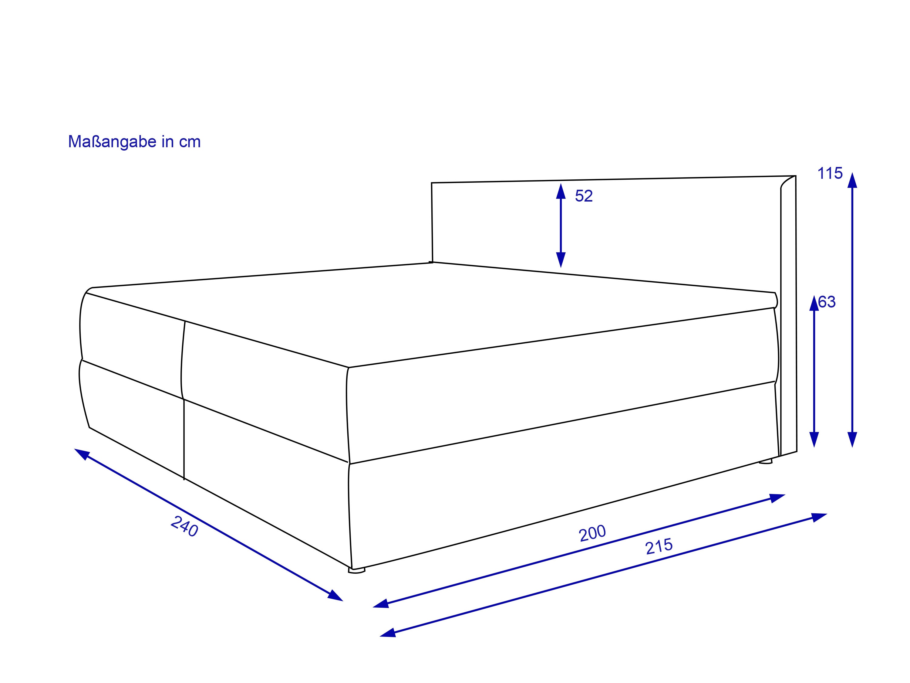 Boxspringbett HARPER WIDNES