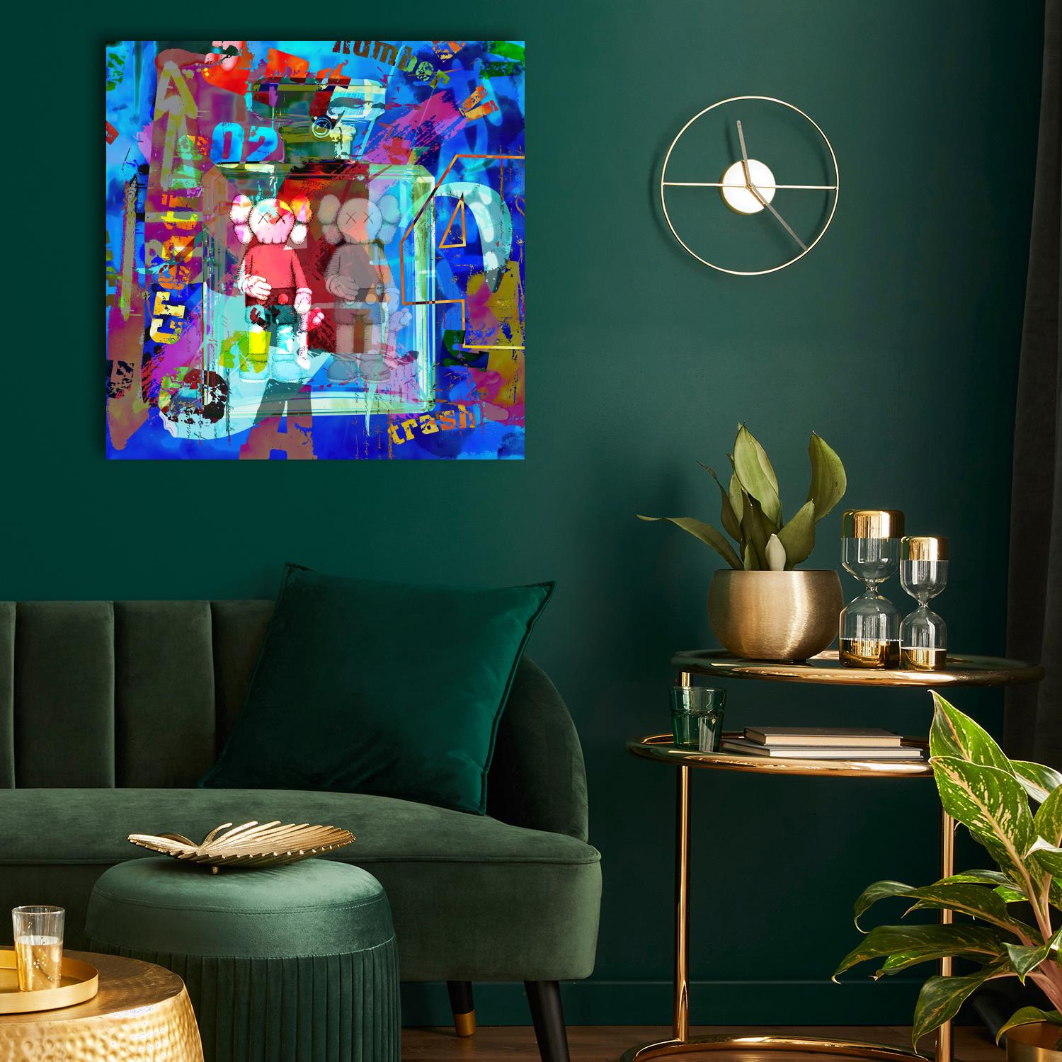 Acrylglasbild Graffiti