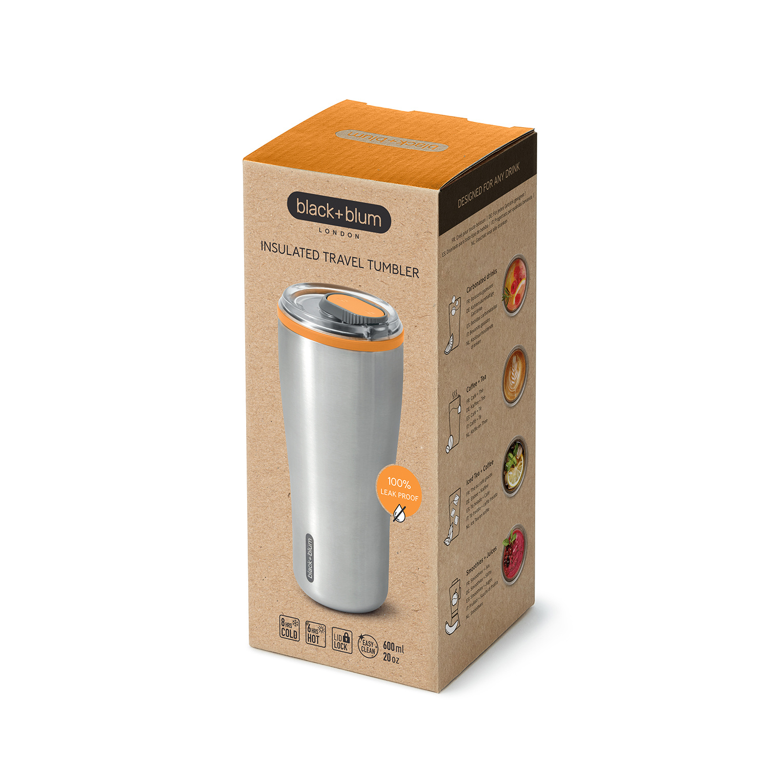 Isolierbecher BLACK+BLUM TRAVEL TUMBLER
