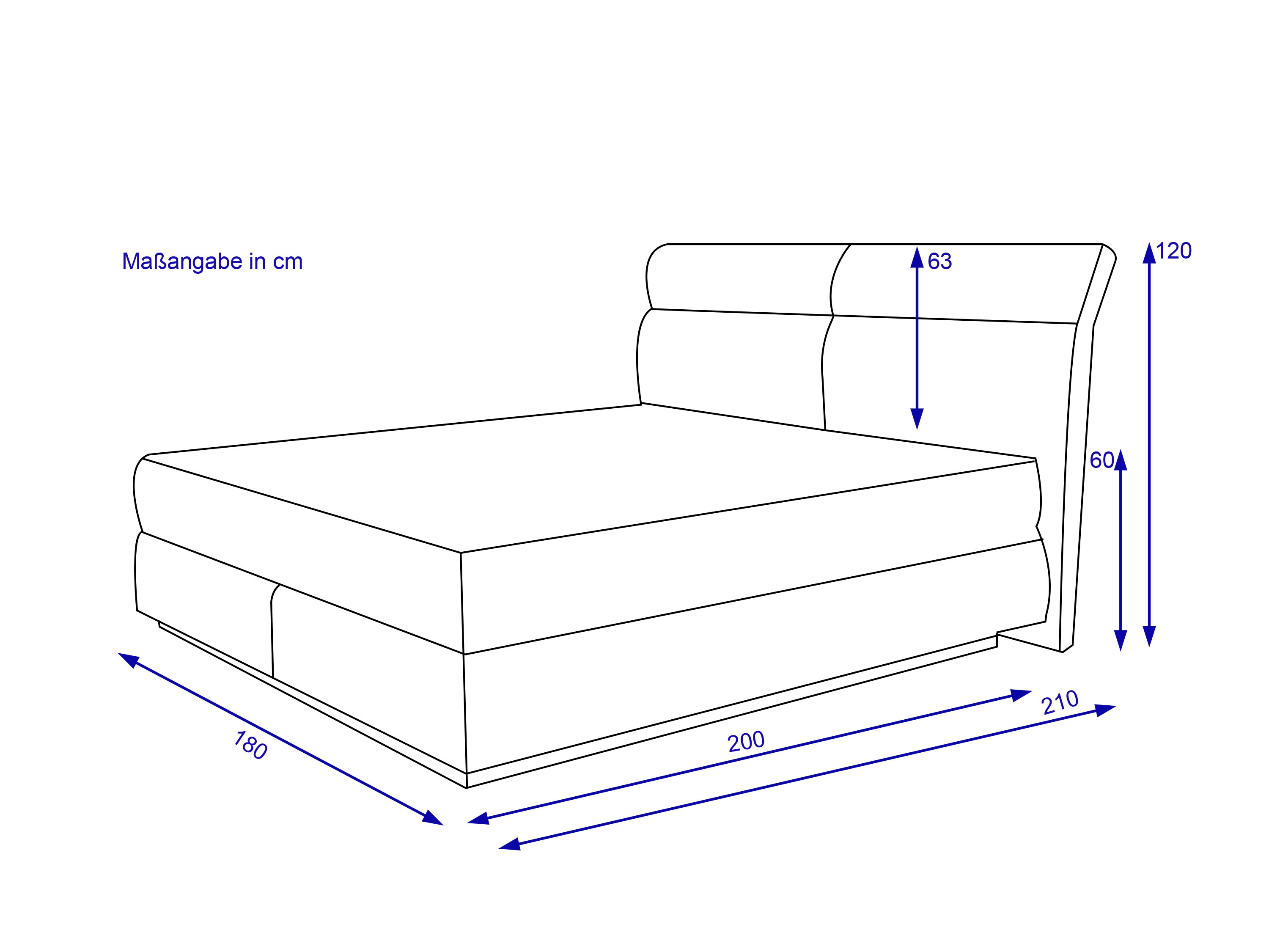 Boxspringbett MONDO LUVARA