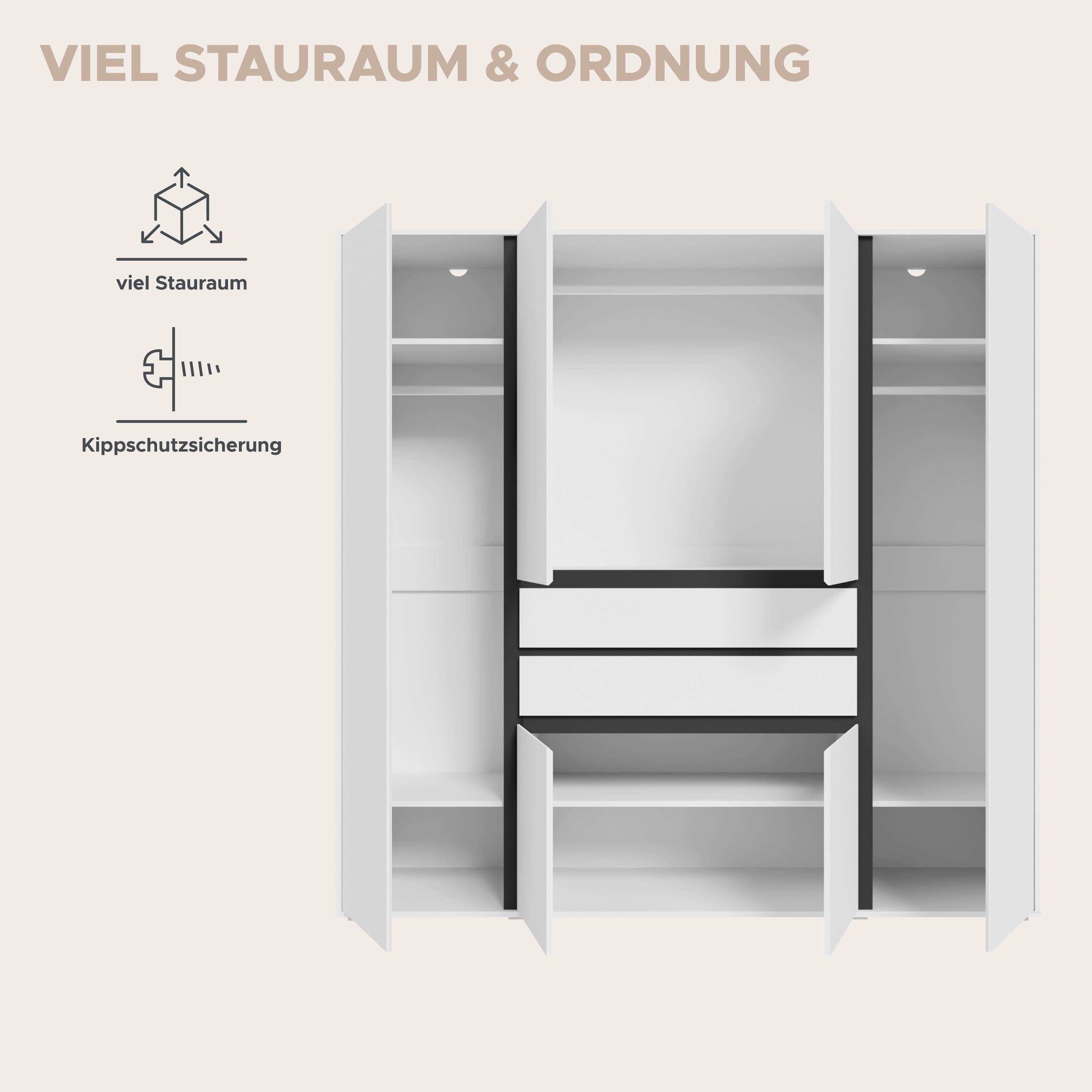 Kleiderschrank FALUN