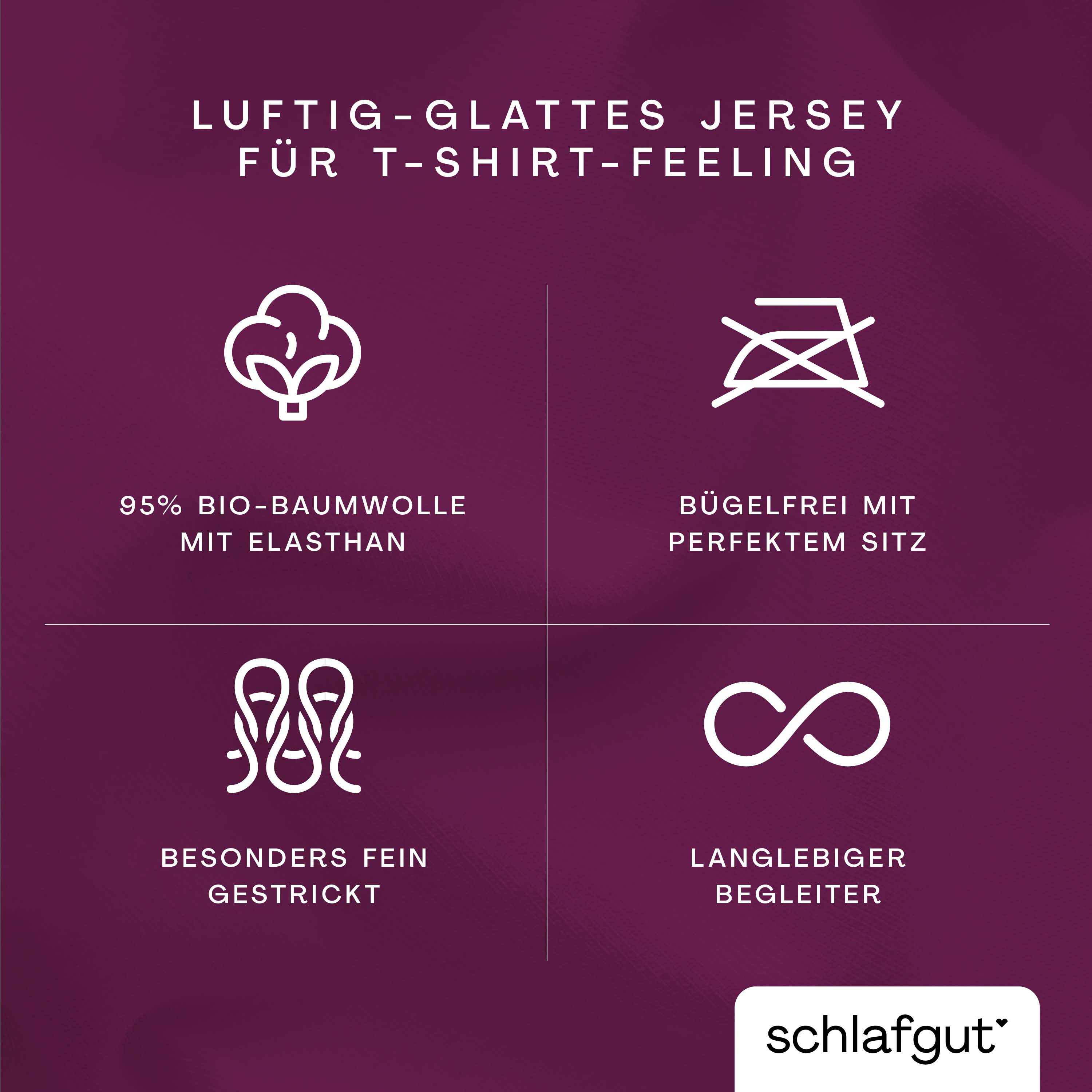 Kissenbezug Knitted Jersey