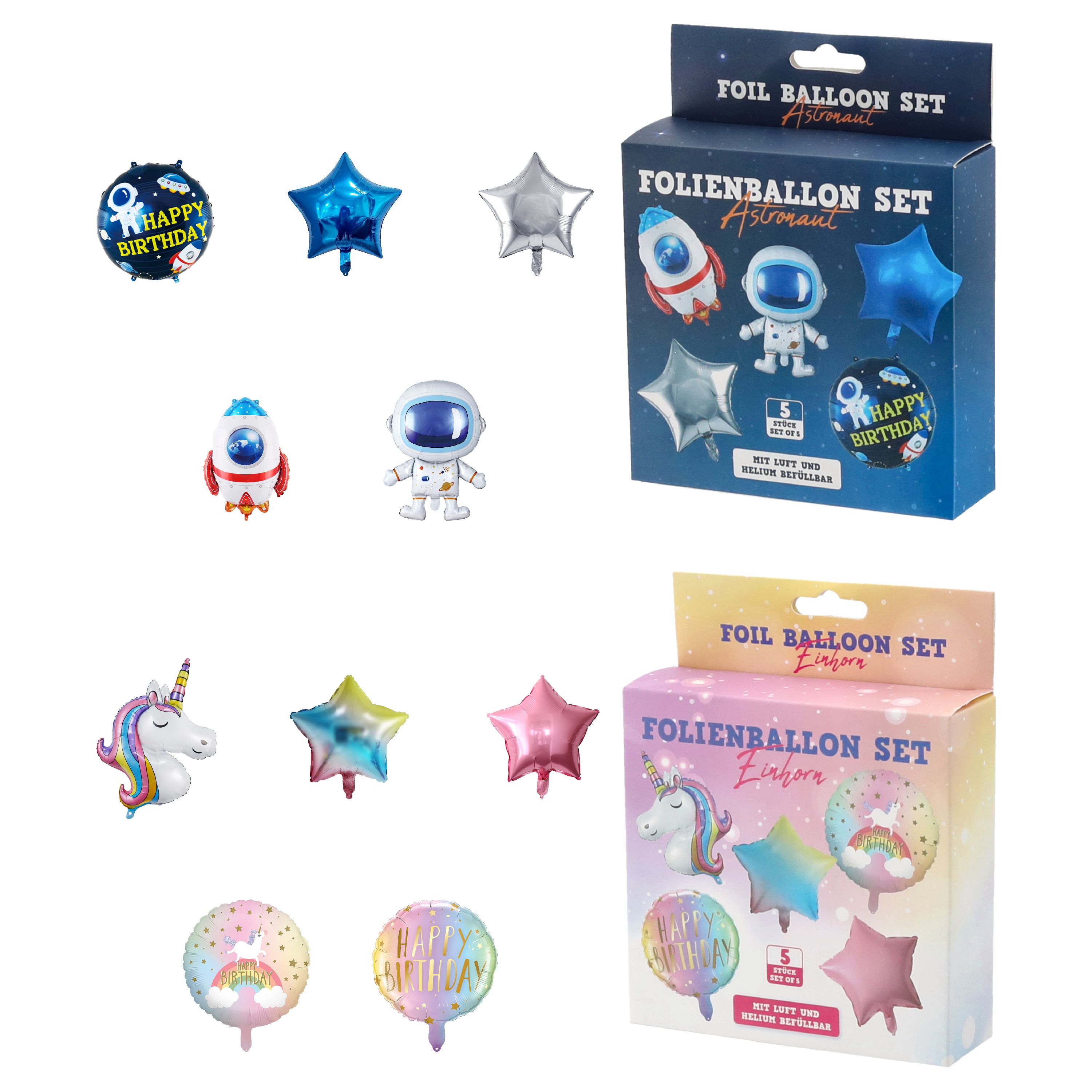 Folienballon-Set KIDS