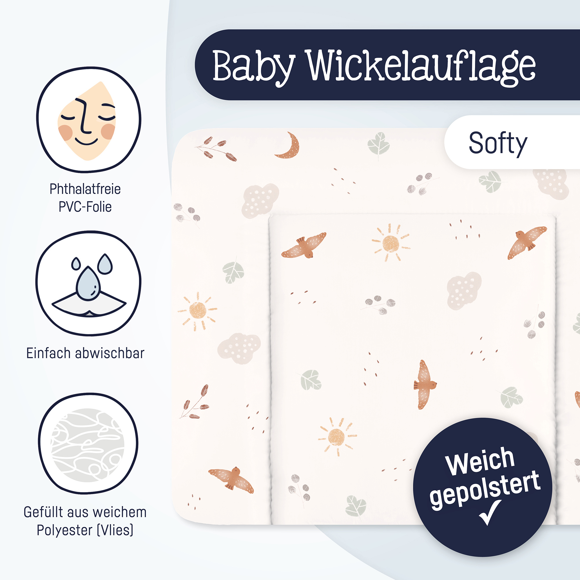 Wickelauflage ZÖLLNER Softy