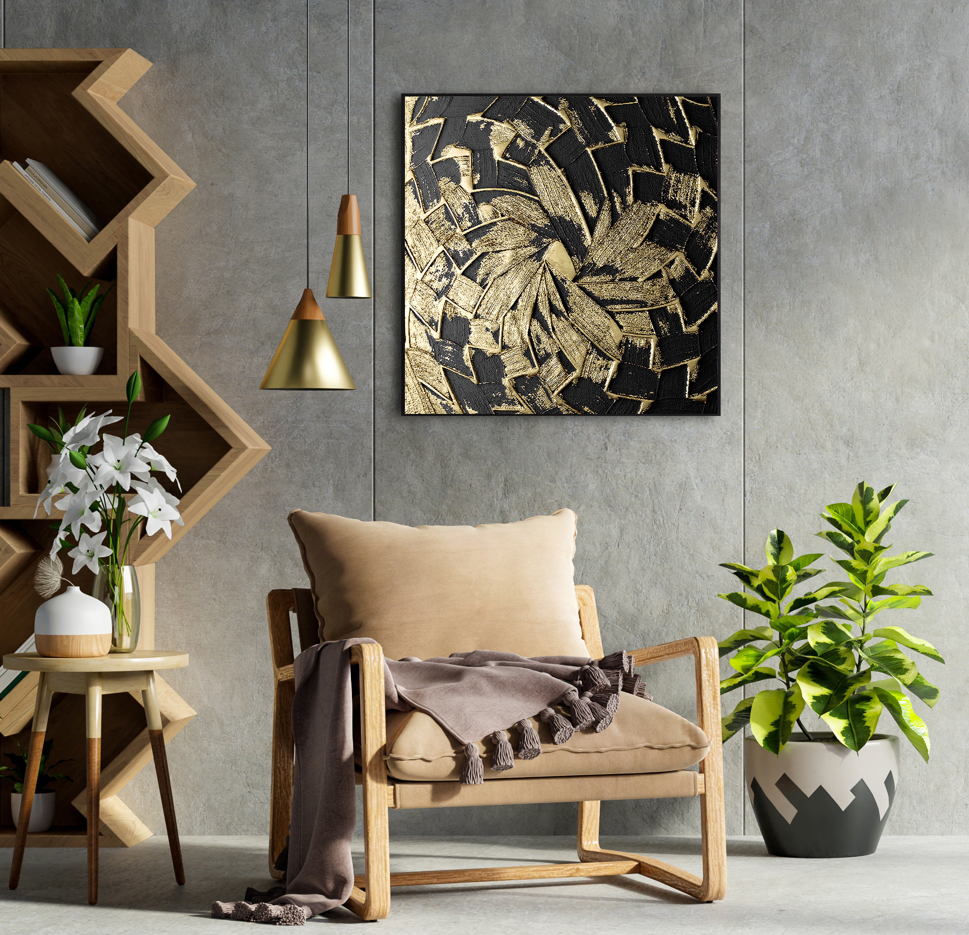 Leinwandbild Abstrakte Kunst