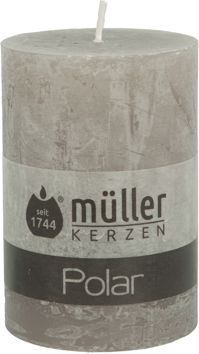 Stumpenkerze POLAR kaschmir