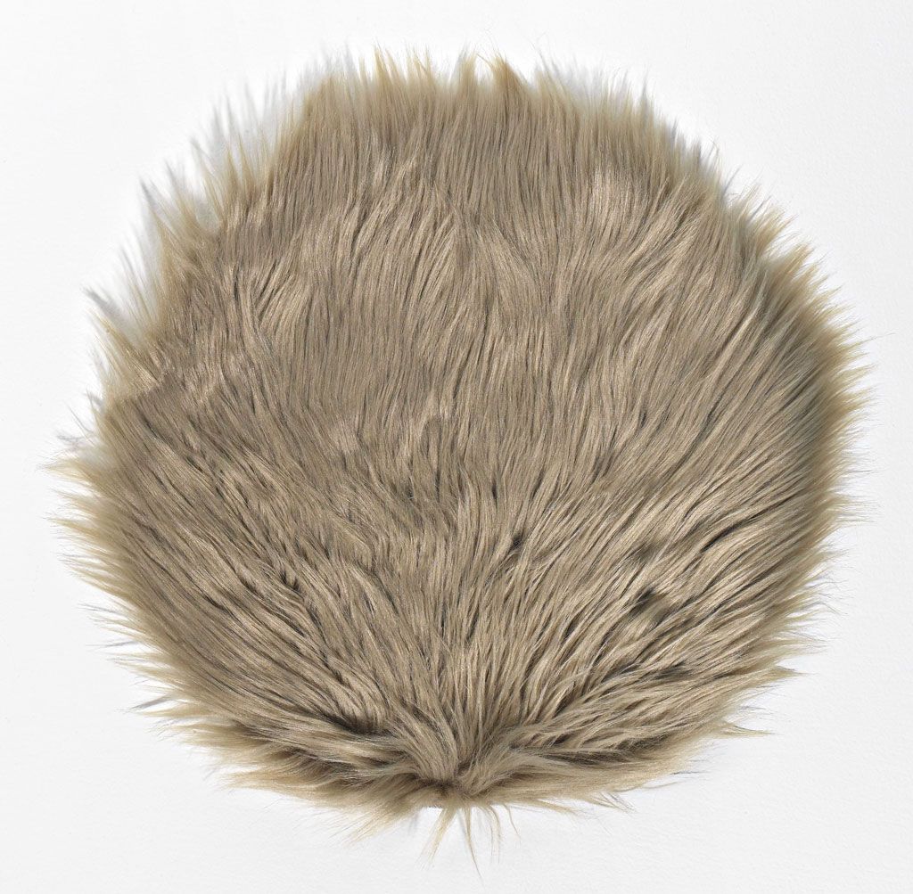 Sitzkissen FUR taupe