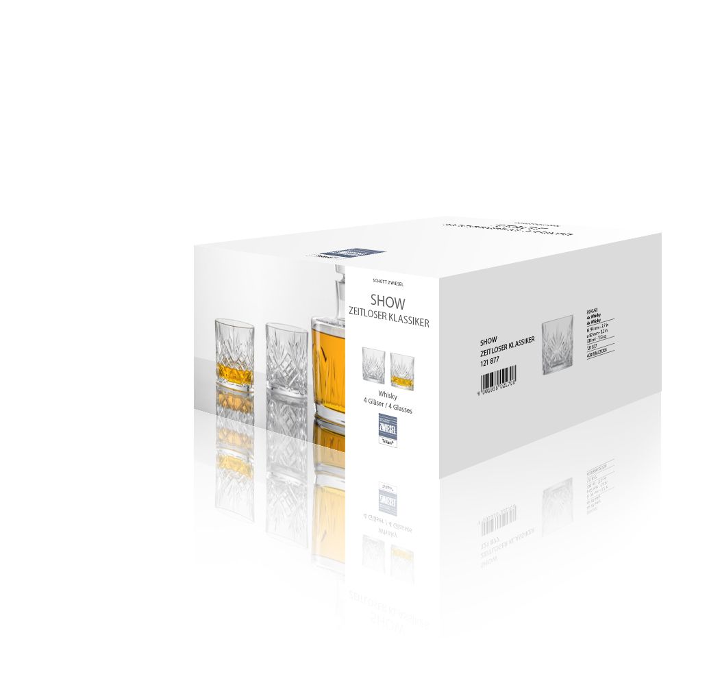 Whiskyglas-Set 4-er SHOW