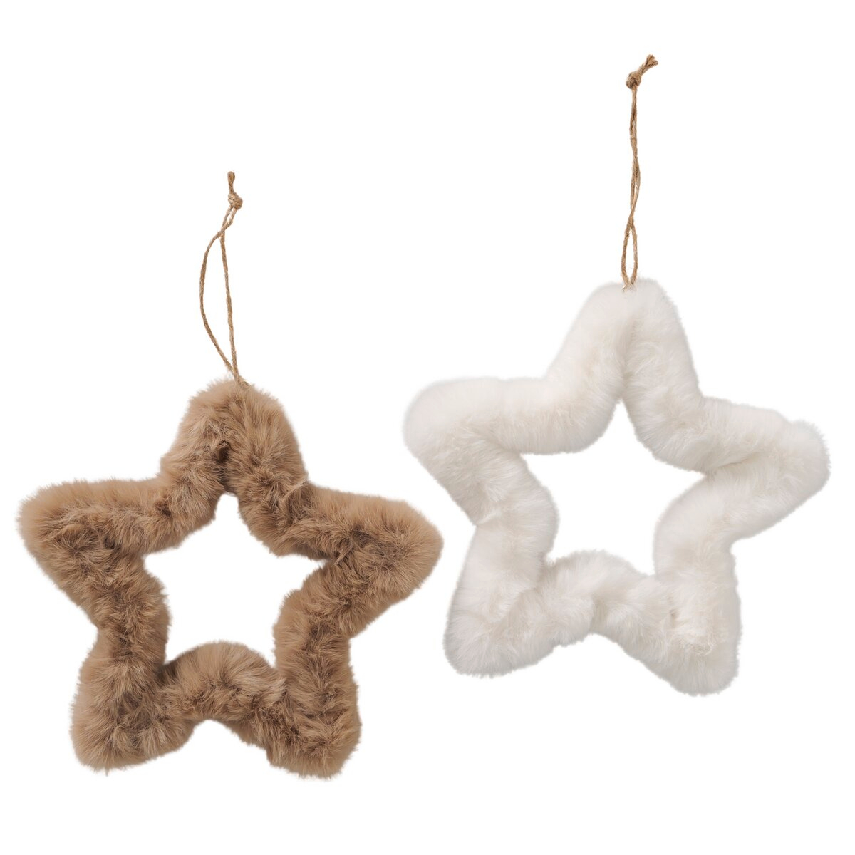 Christbaumschmuck Hänger Stern FURRY