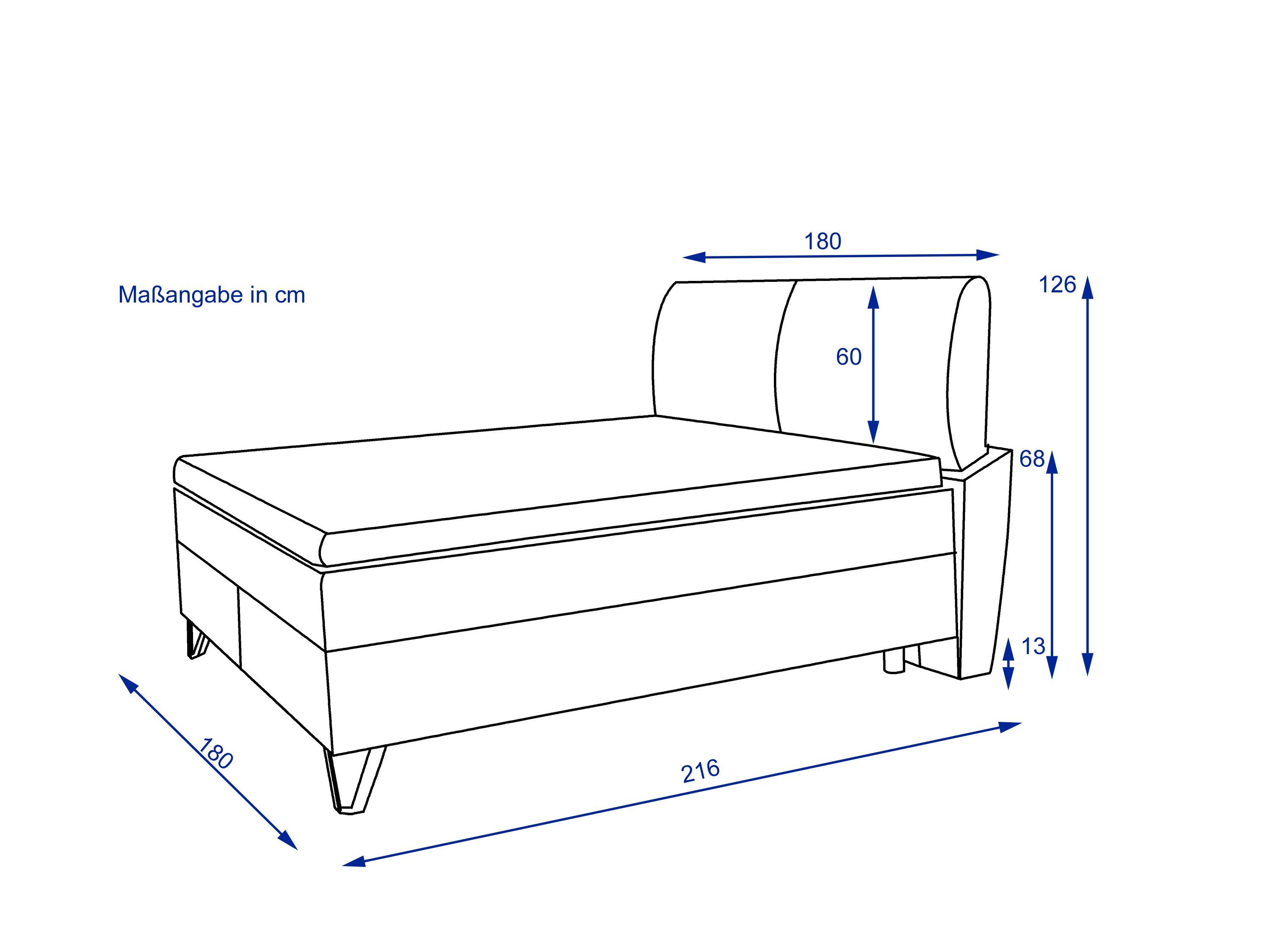 Boxspringbett vito ASETTO