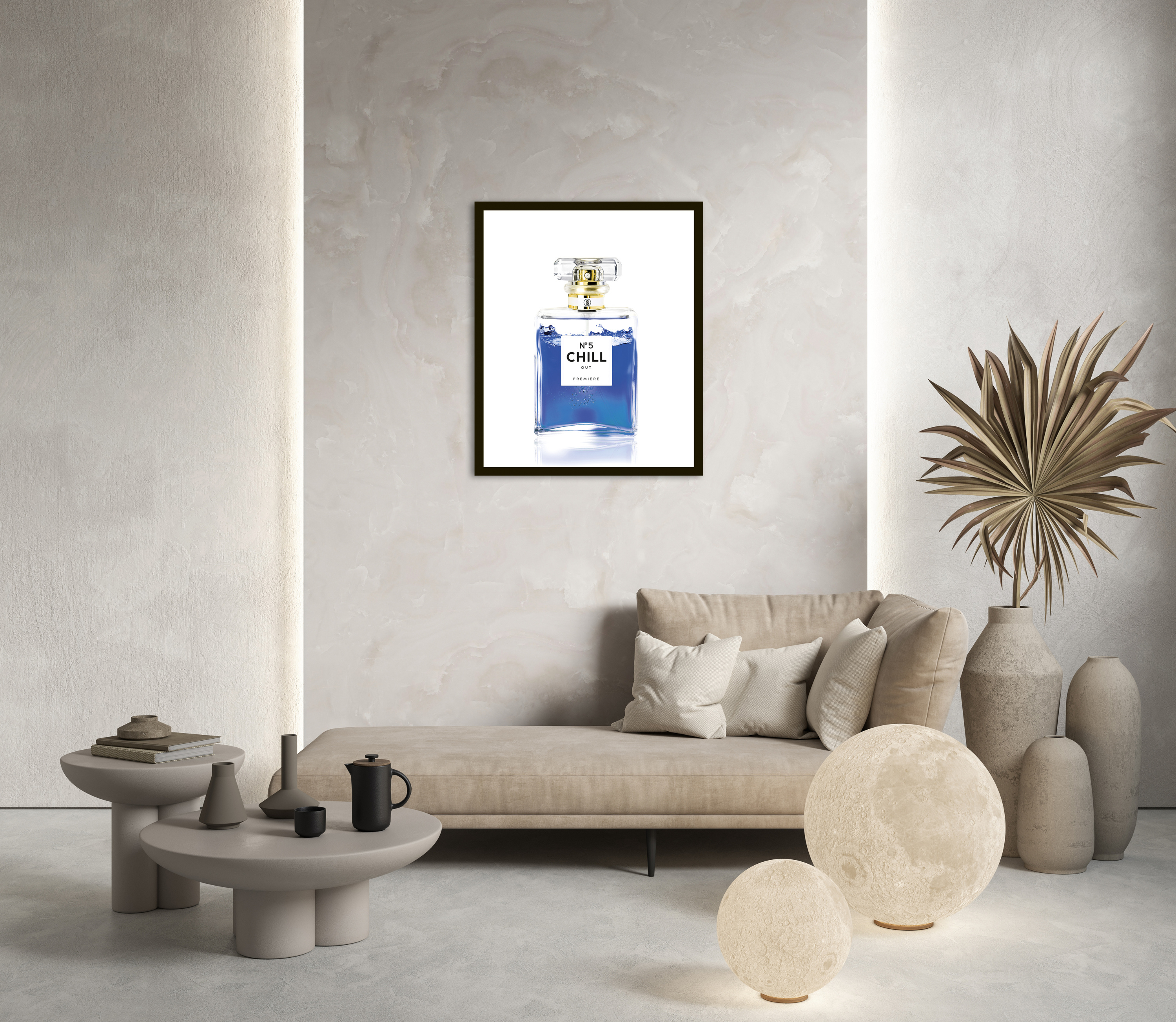 Kunstdruck Parfum Bottle