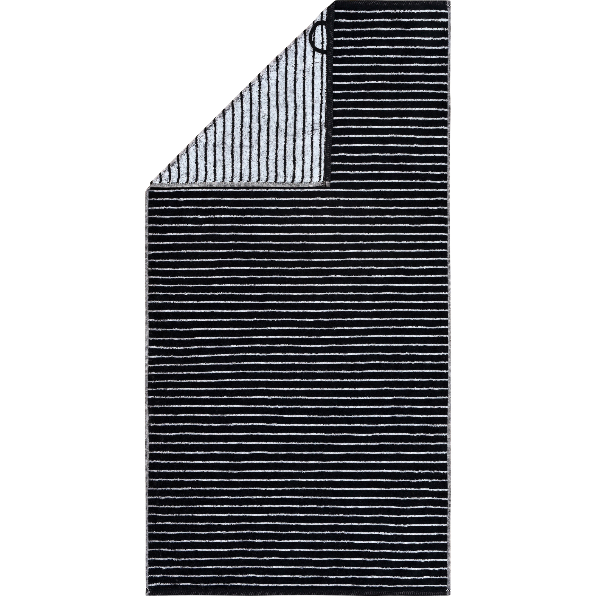 Duschtuch BLACK&WHITE RINGEL