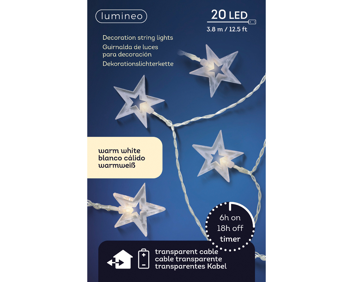 Lichterkette LED STAR