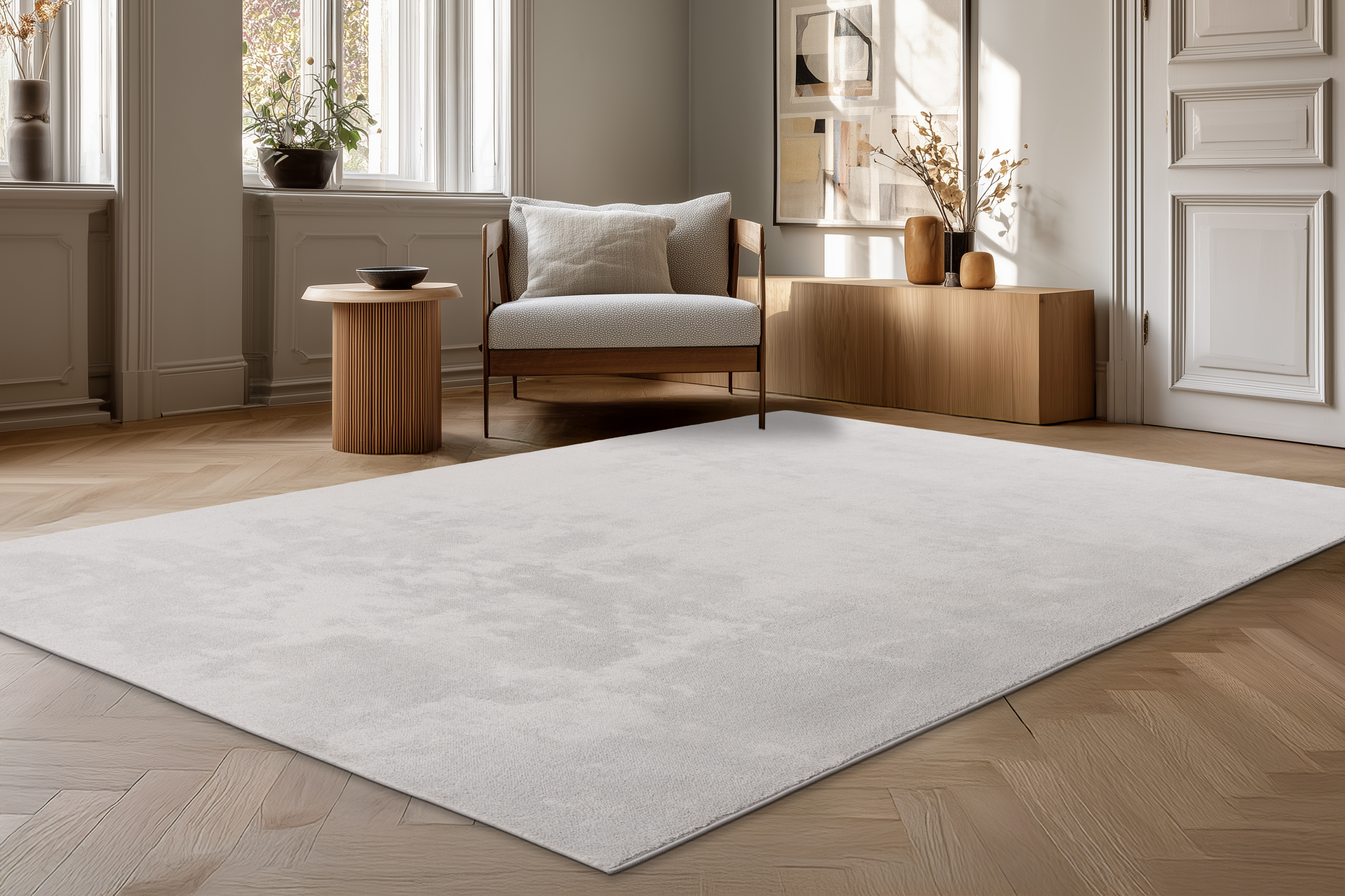 Teppich RELAX silber