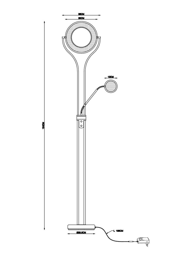 Deckenfluter EBRO
