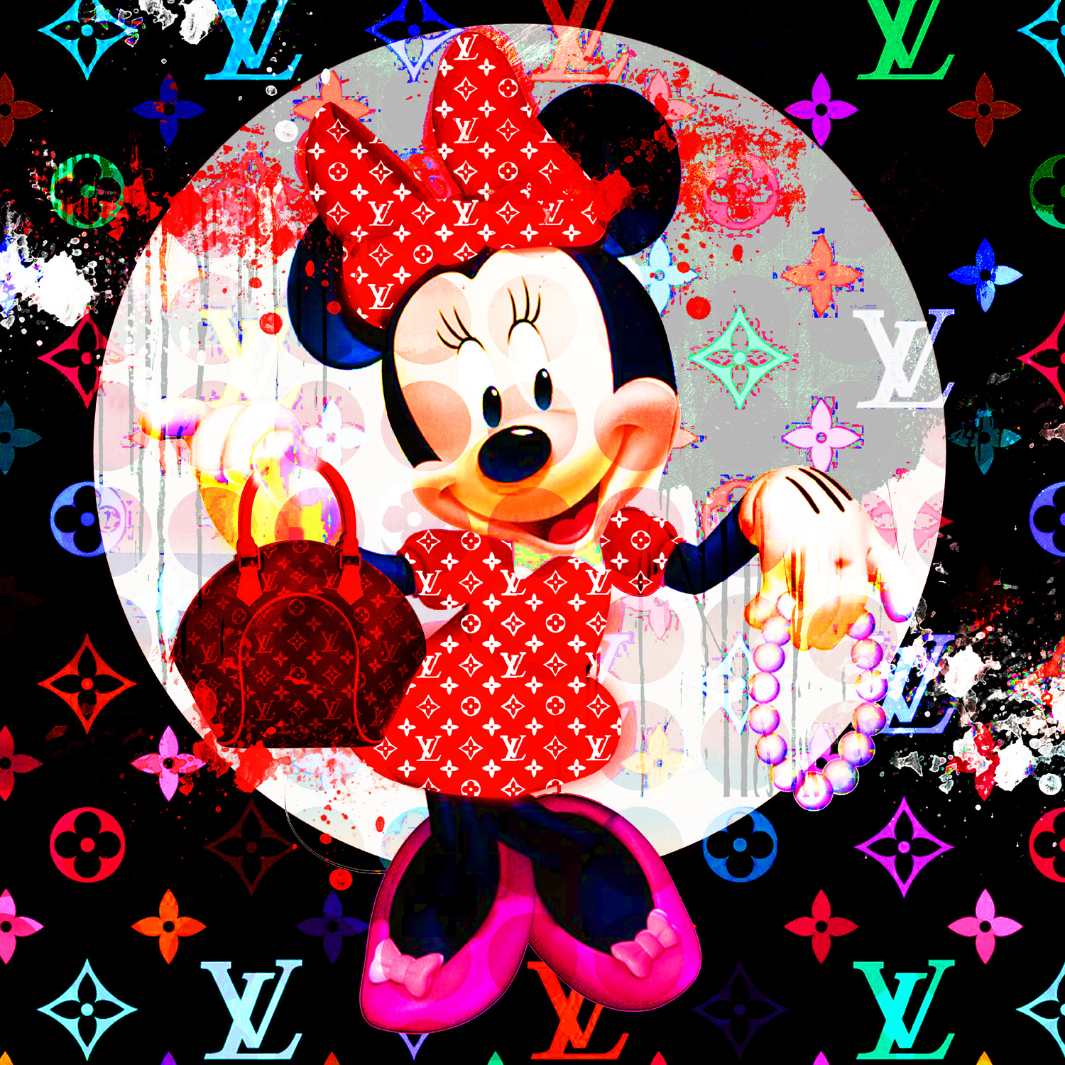 Acrylglasbild FASHION Icons