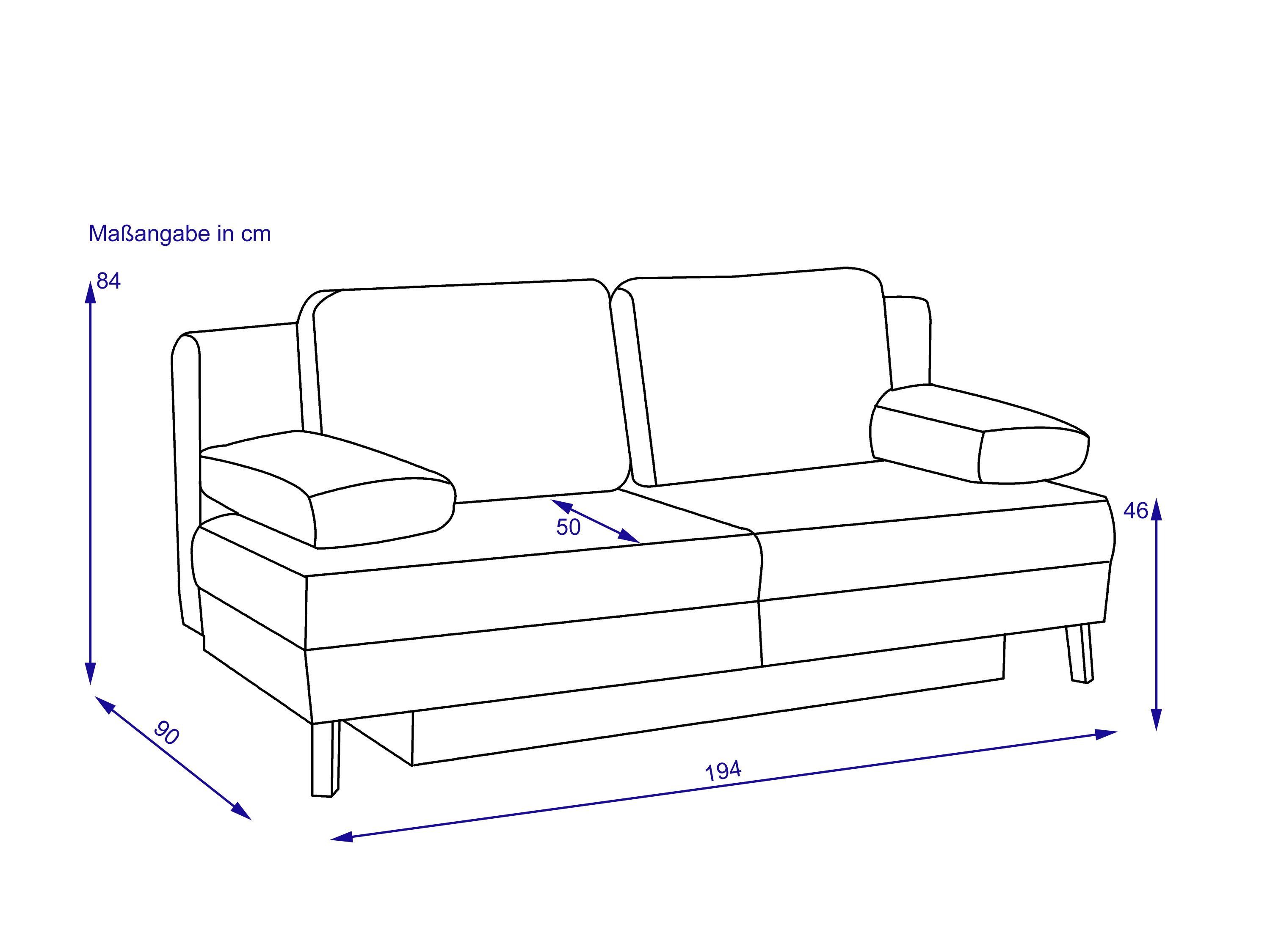 Schlafsofa Elastoform RABEA