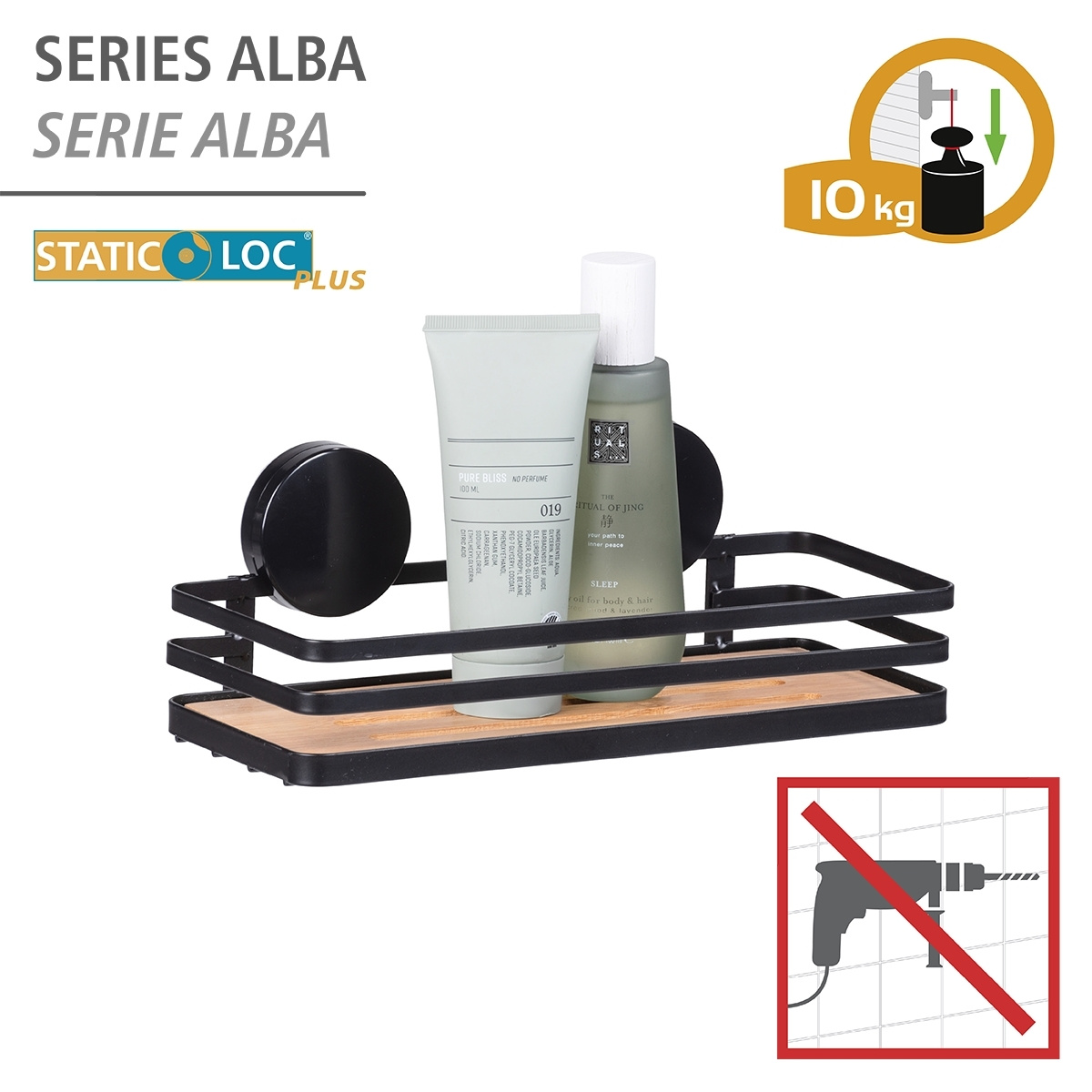 Wandablage Static-Loc® ALBA
