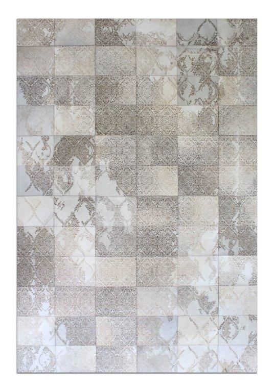 Teppich Ava Leder beige