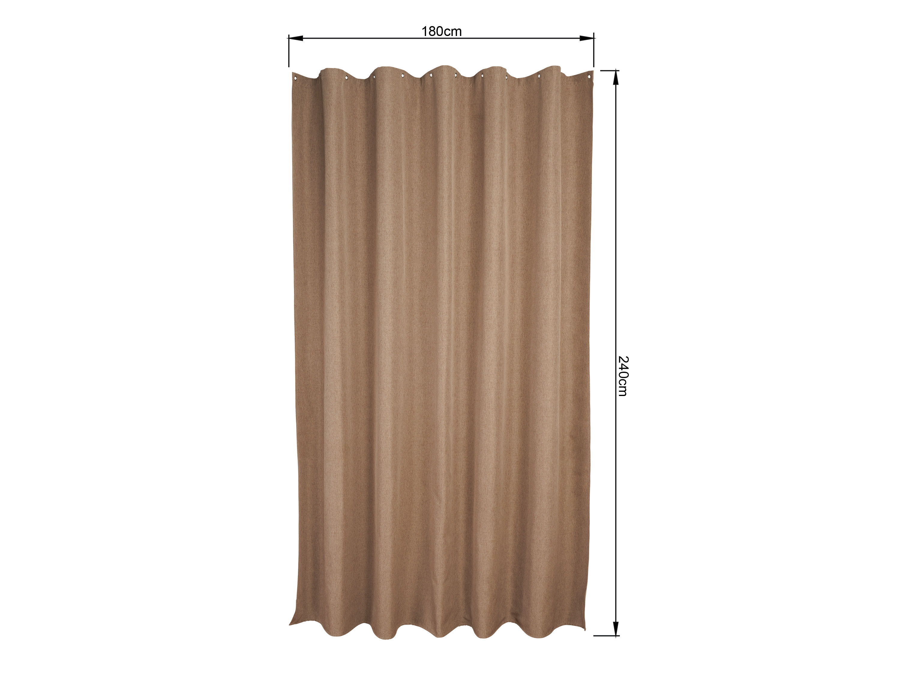 Duschvorhang RAIN beige