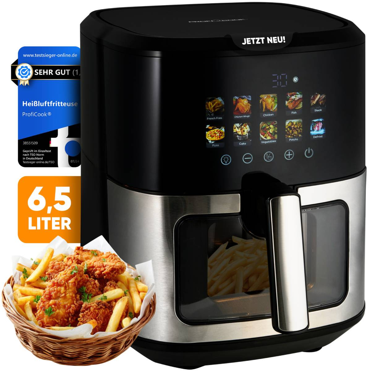 Heißluftfritteuse PROFICOOK