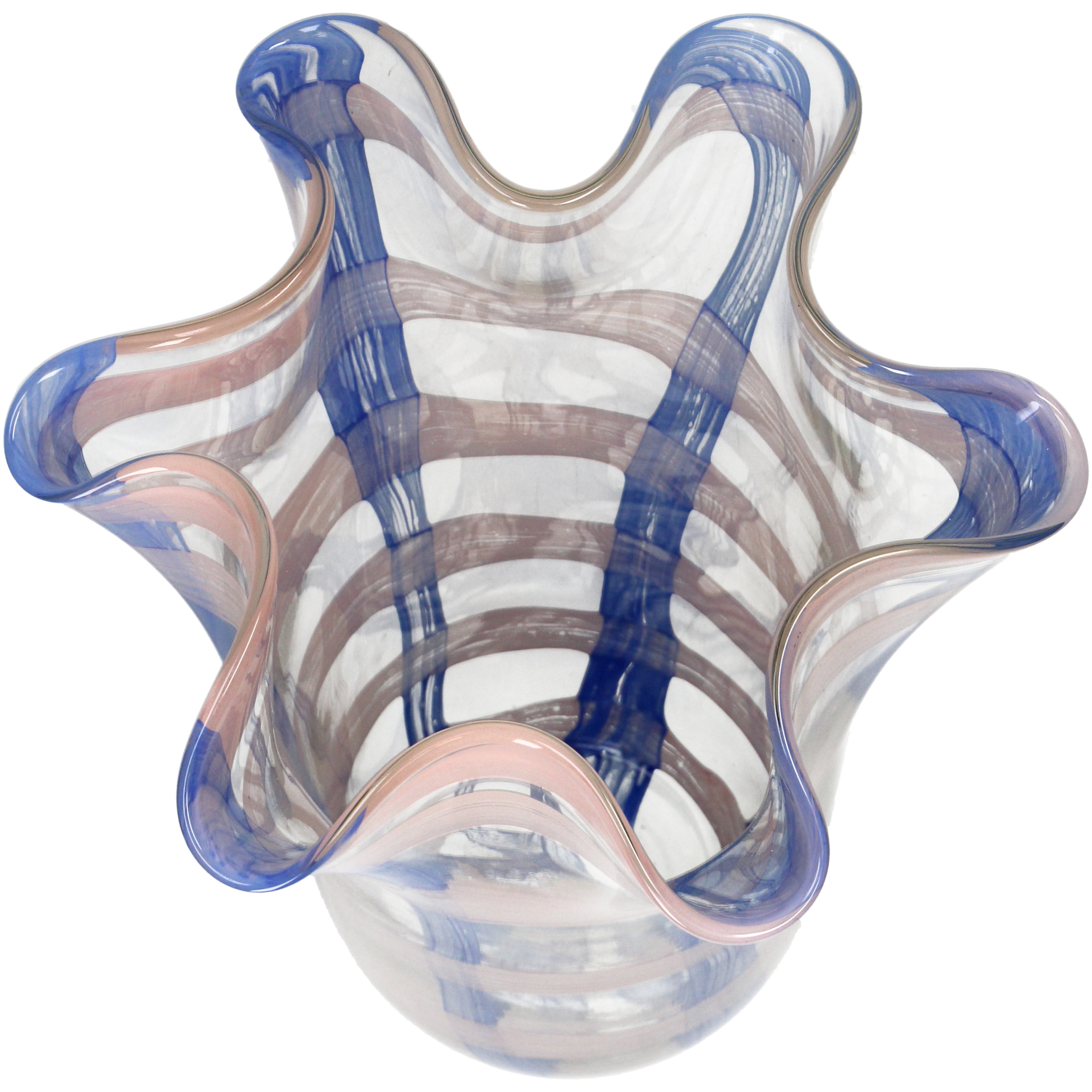Vase HAYLEY blau