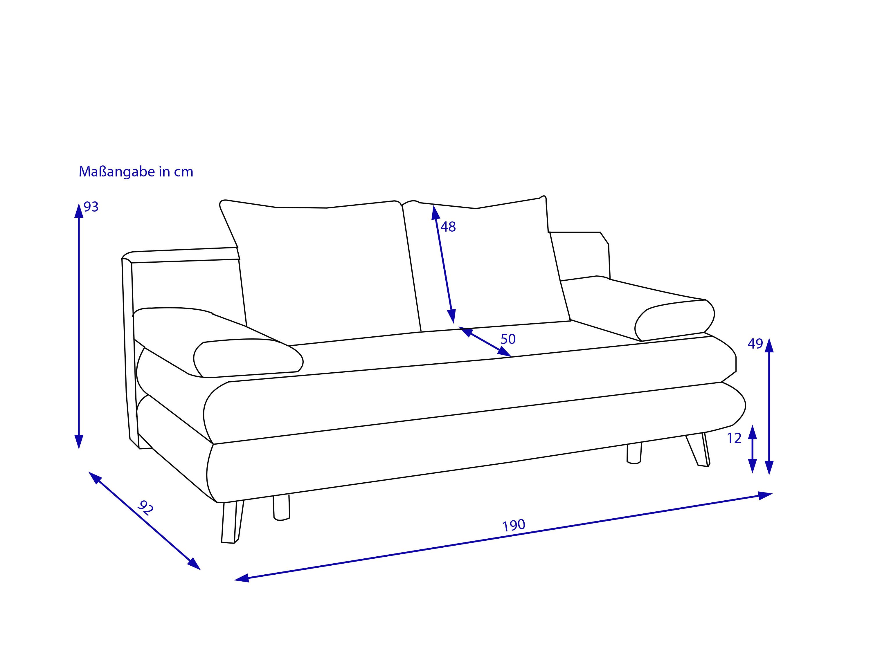 Schlafsofa GINA