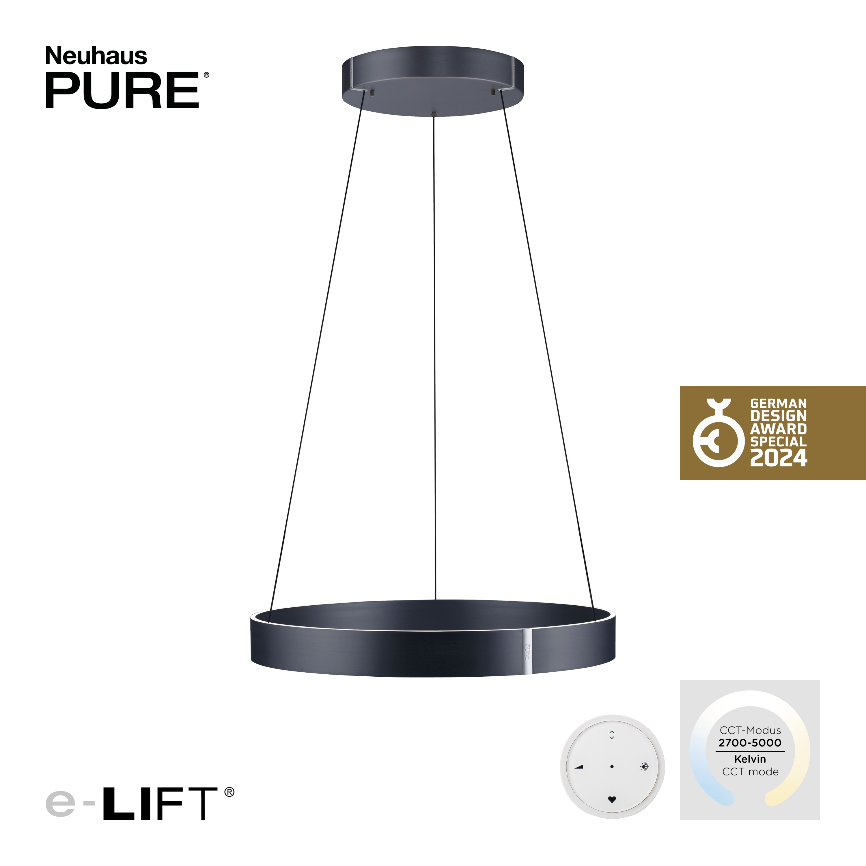 Pendelleuchte PURE E-CLIPSE