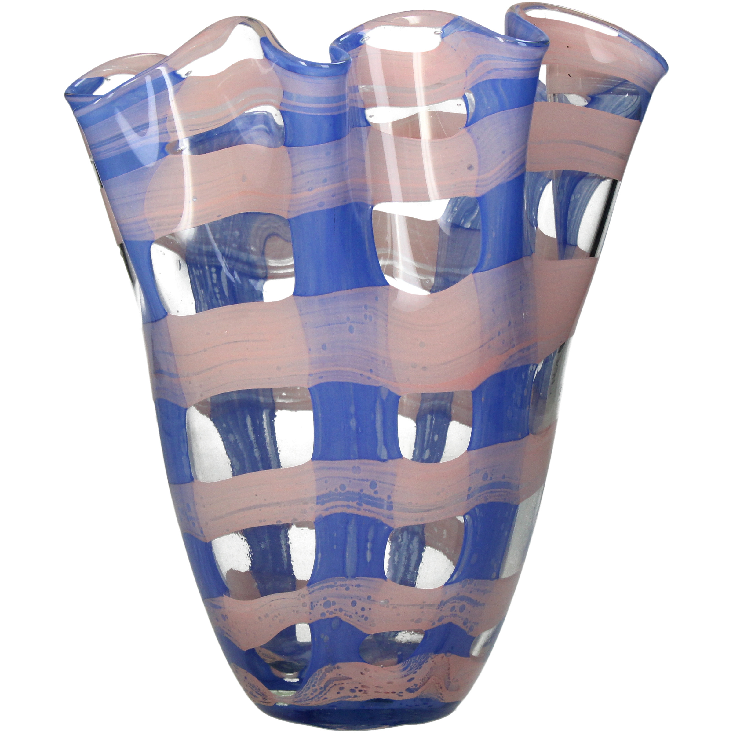 Vase HAYLEY blau