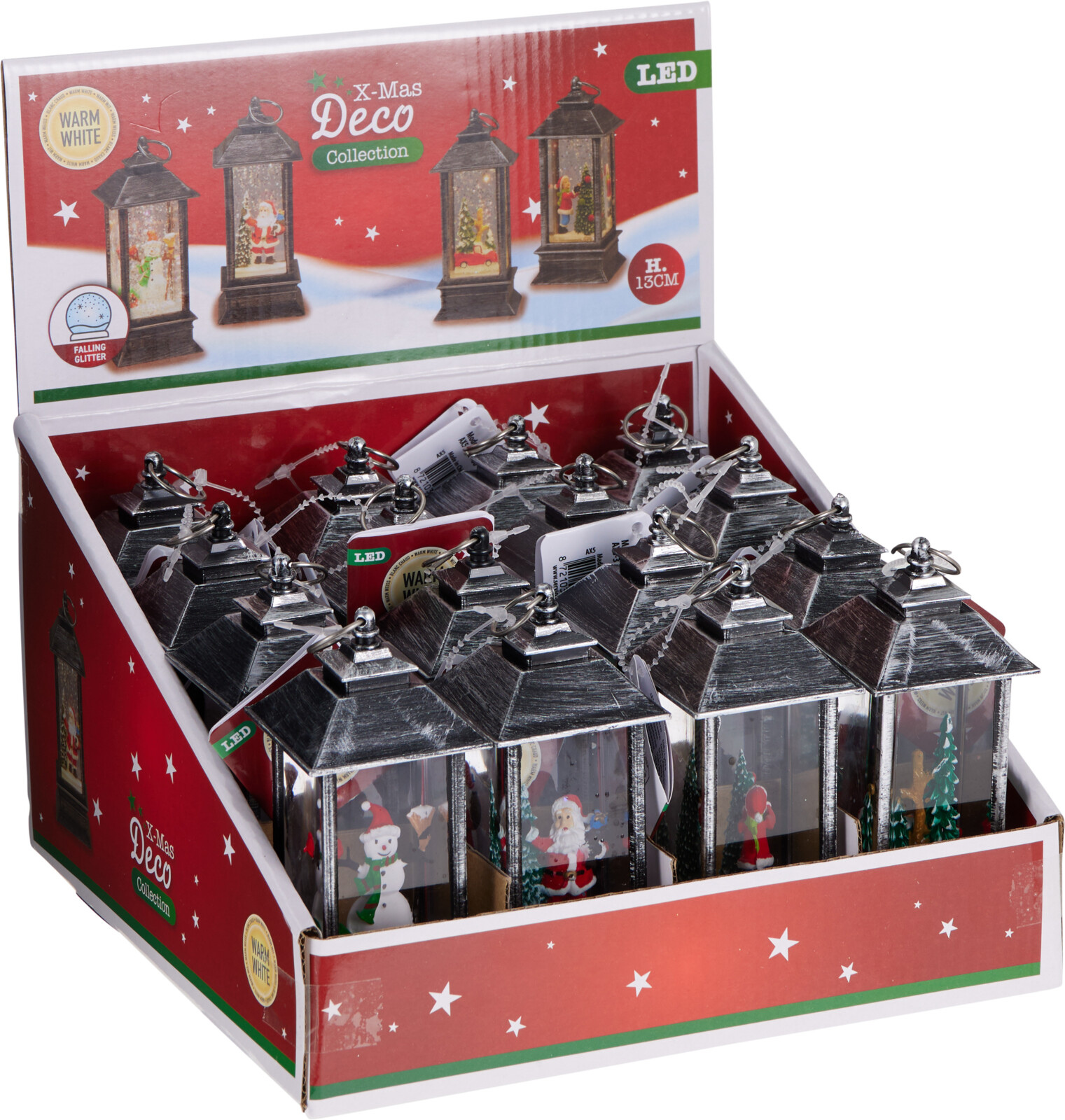 Laterne LED X-MAS
