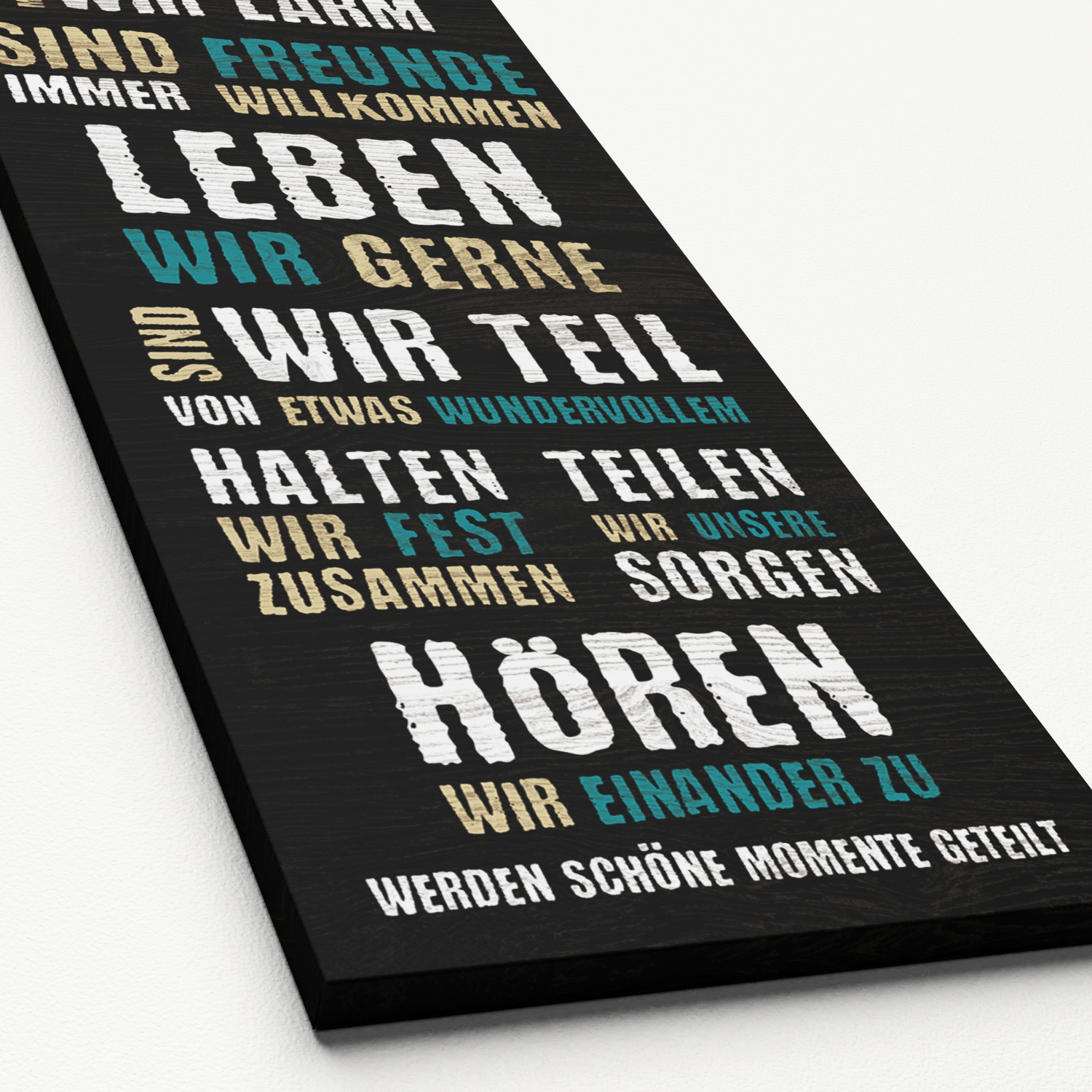 Keilrahmenbild GELIEBT I
