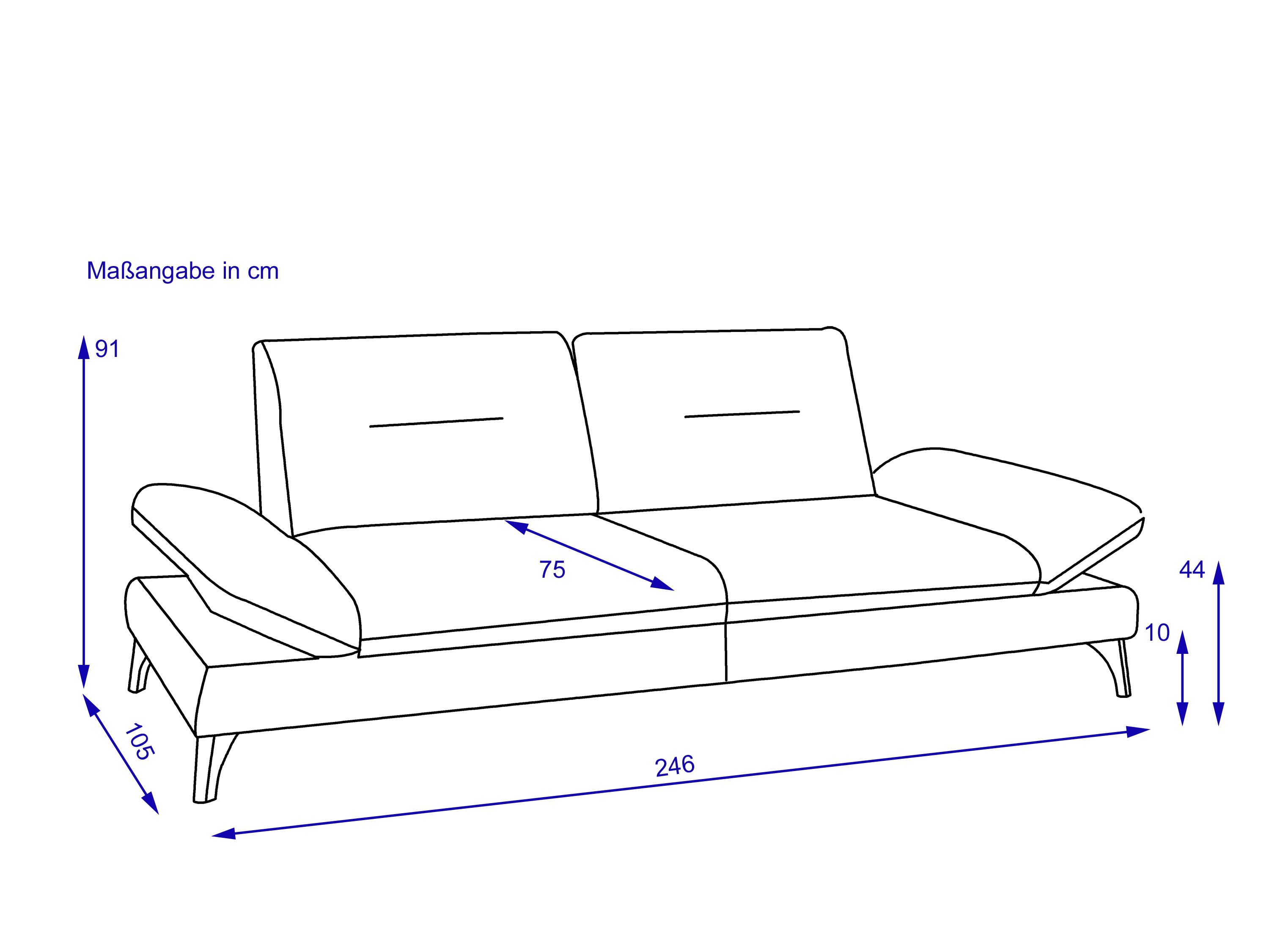 Sofa 3 Sitzer PACIFIC