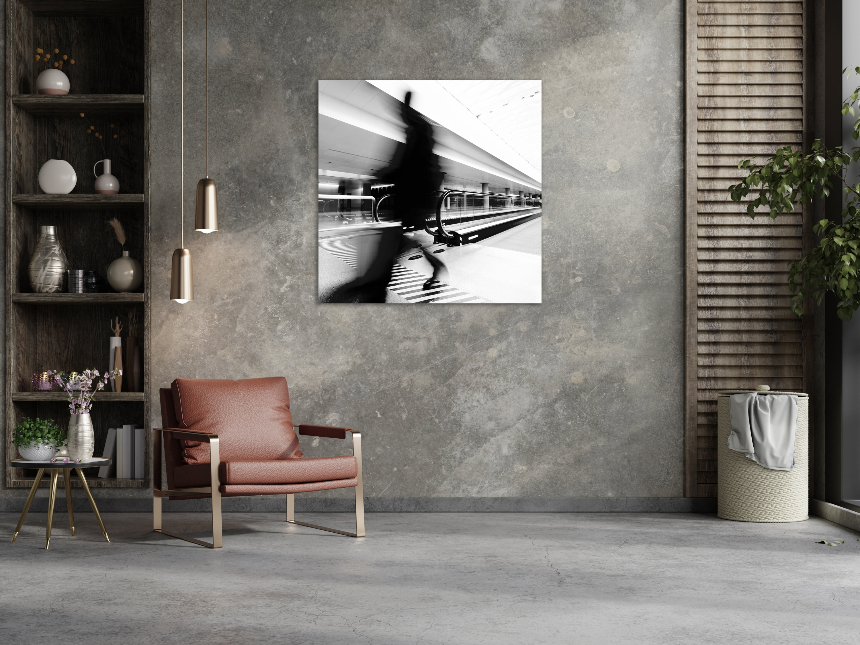 Alu-Dibond Bild Industrial