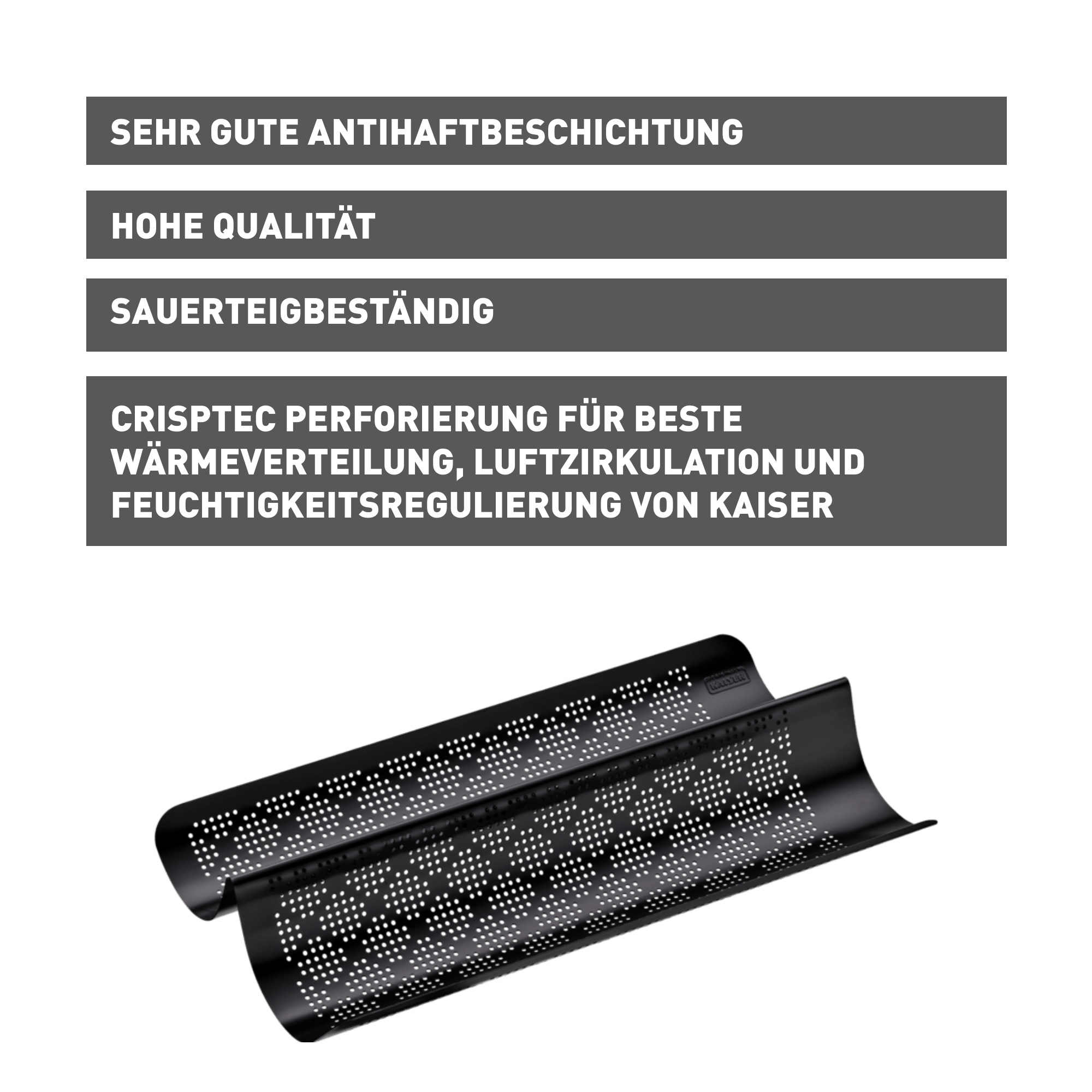 Baguettform KAISER INSPIRATION