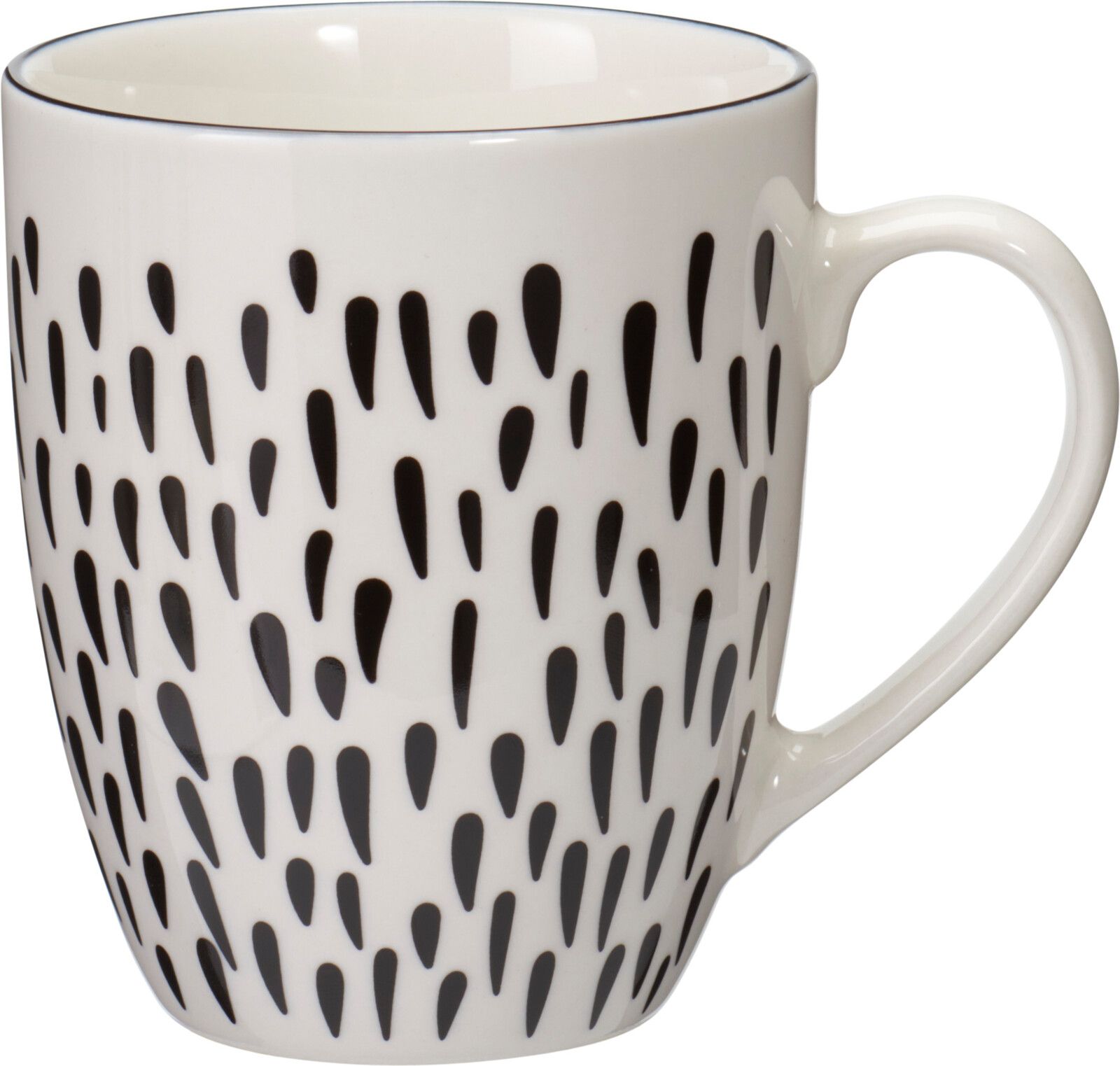 Henkelbecher WHITE & BLACK