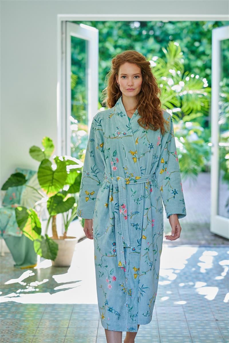 Bademantel PIP STUDIO VELOUR LES FLEURS