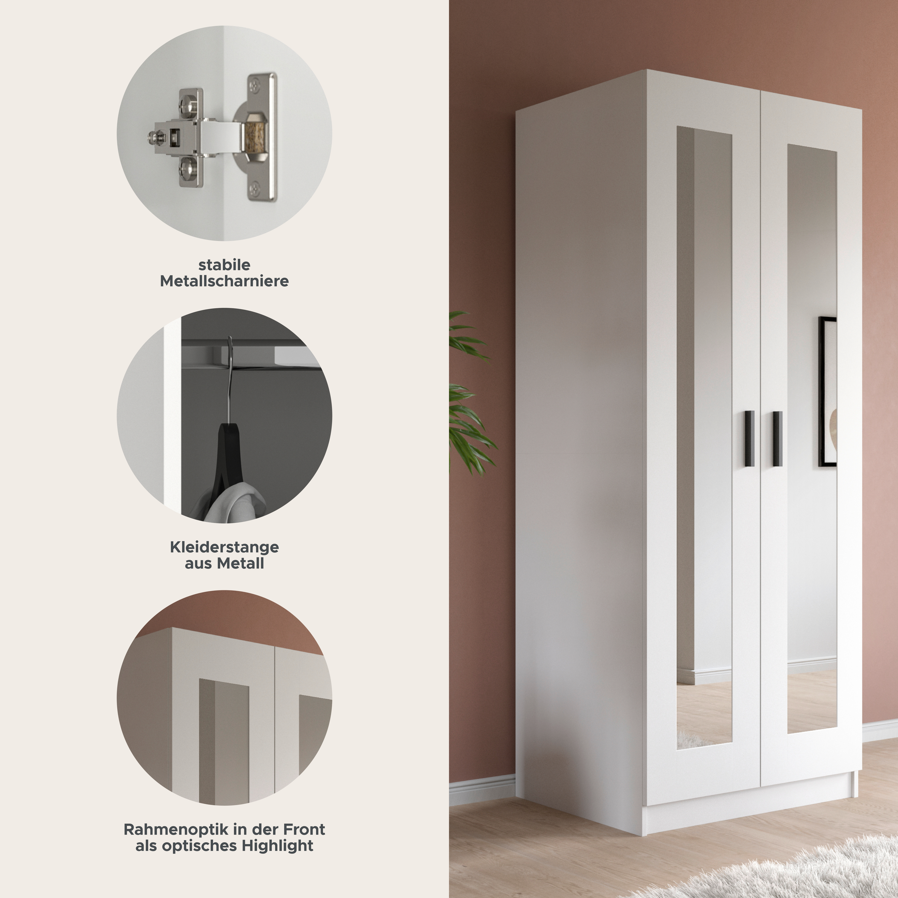 Kleiderschrank VISBY