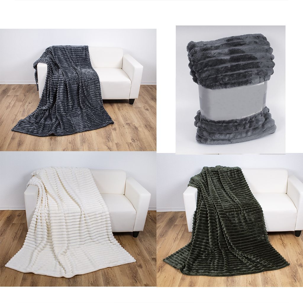 Decke FLANELL CORD