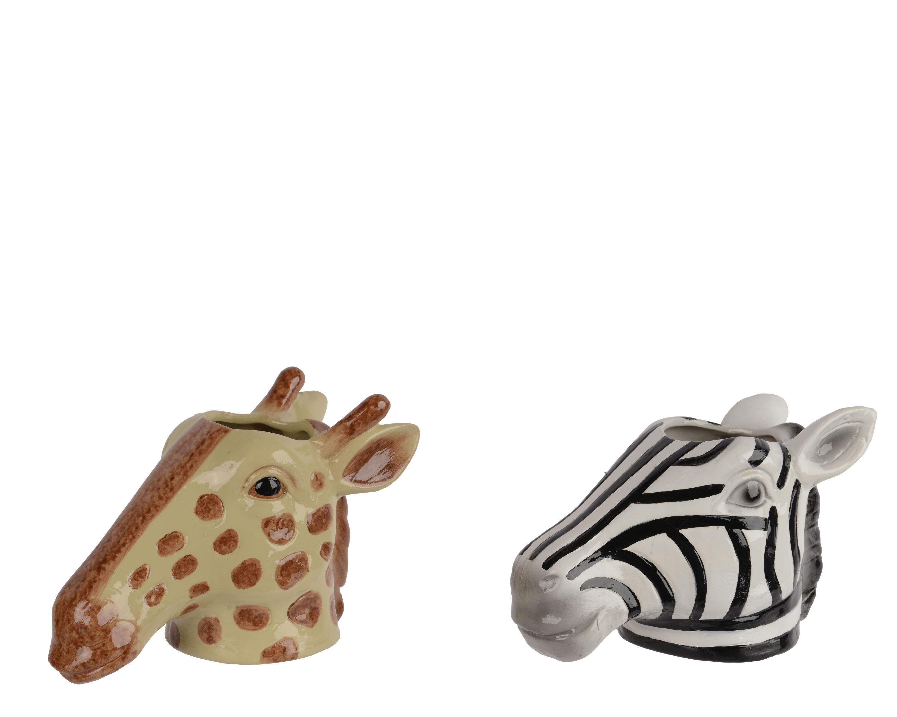 Übertopf GIRAFFE/ZEBRA