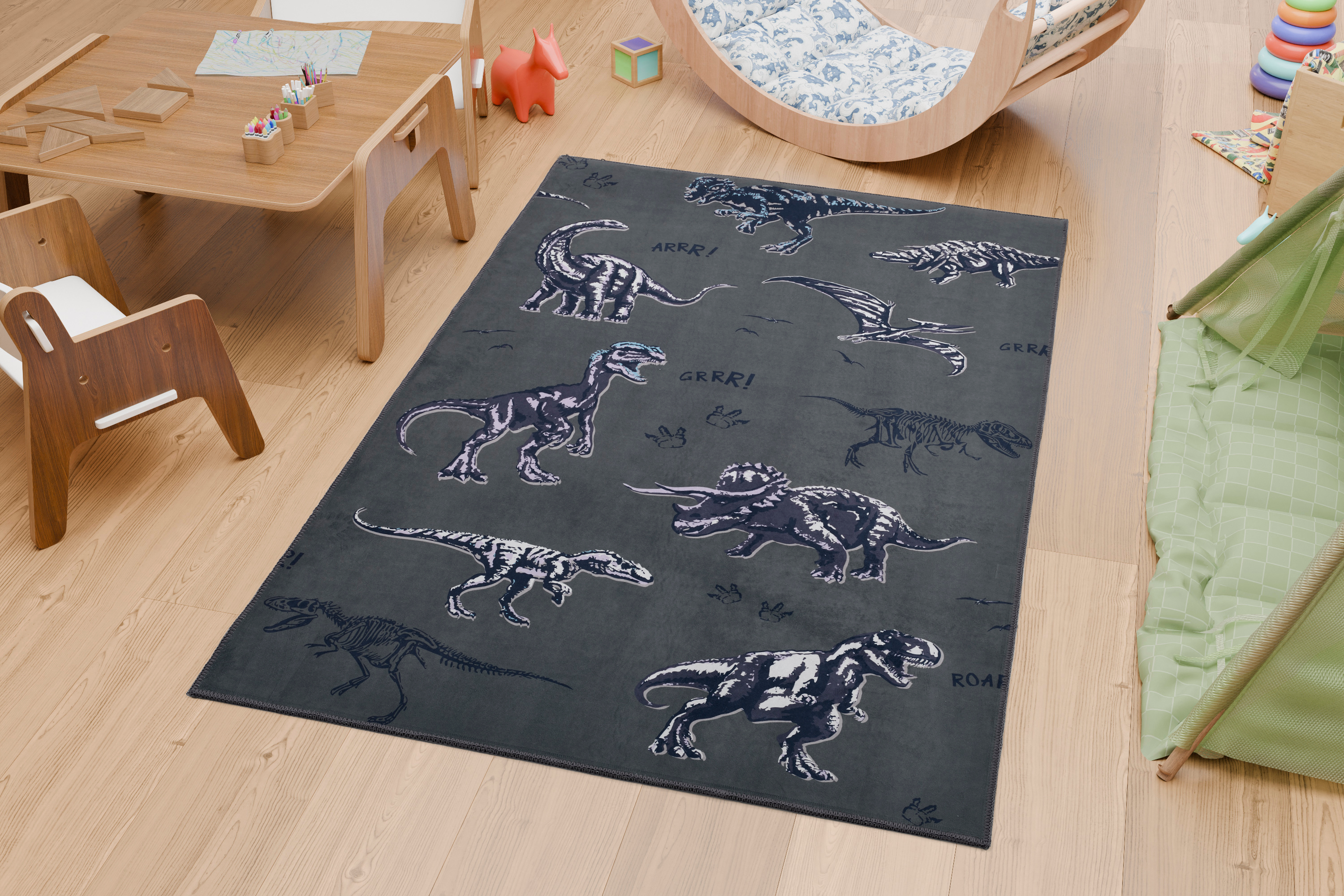 Teppich T-REX WORLD
