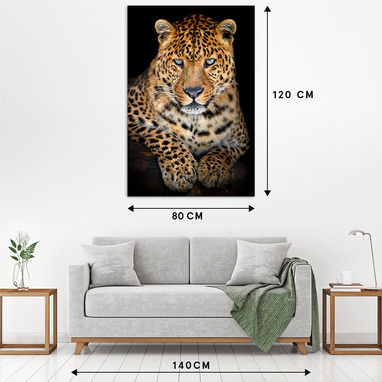 Acrylglasbild LEO