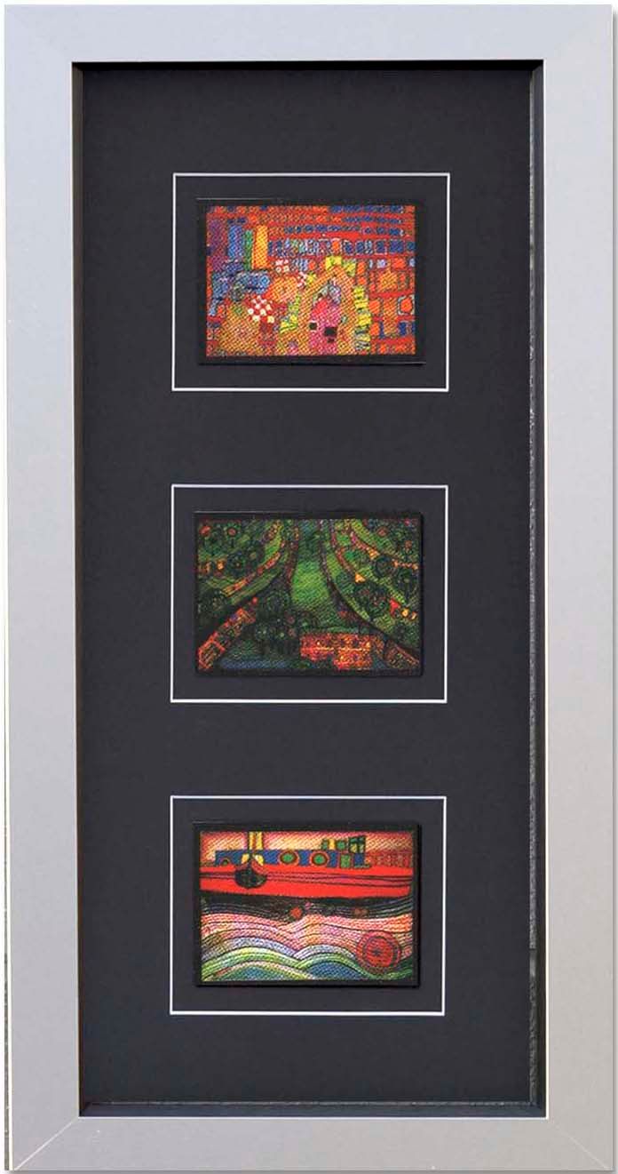 Kunstdruck HUNDERTWASSER