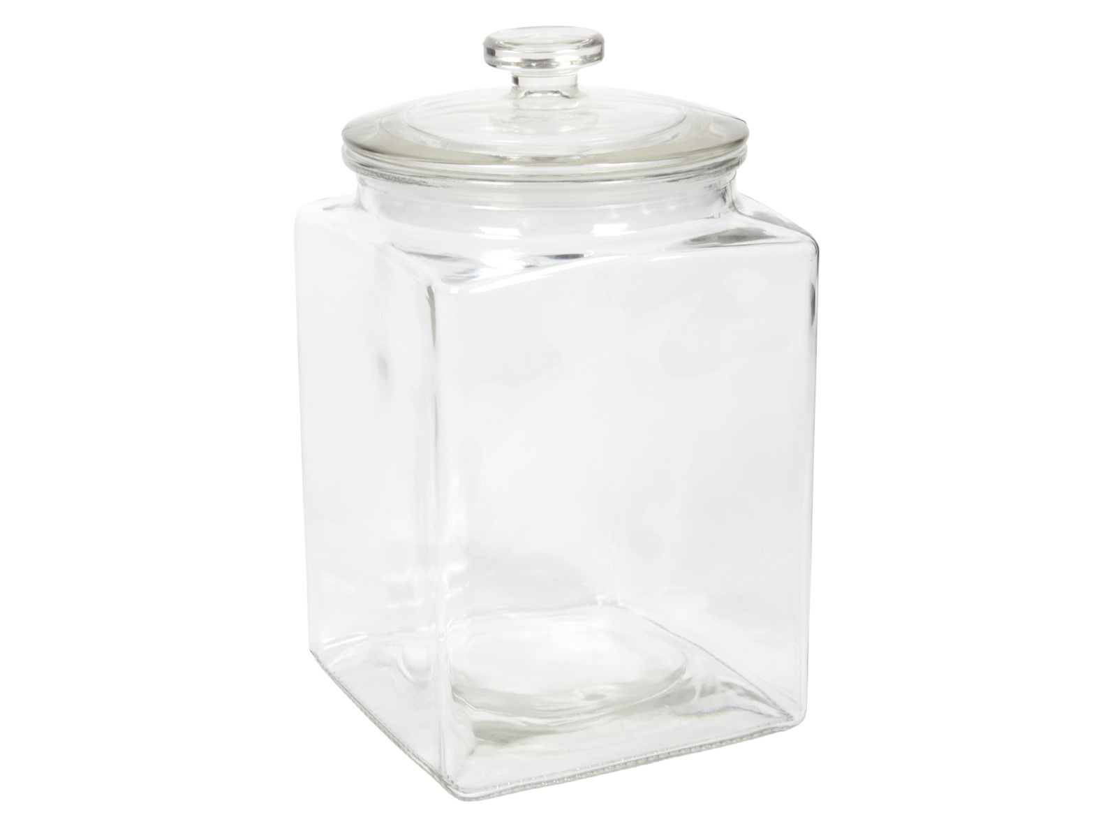 Vorratsglas BUTTON eckig