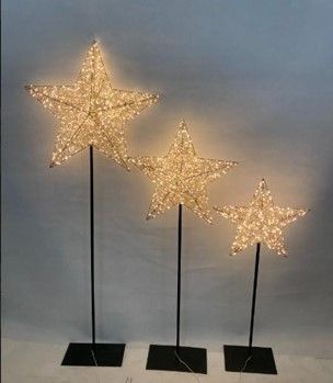 Weihnachtsstern LED GOLDEN TWIST