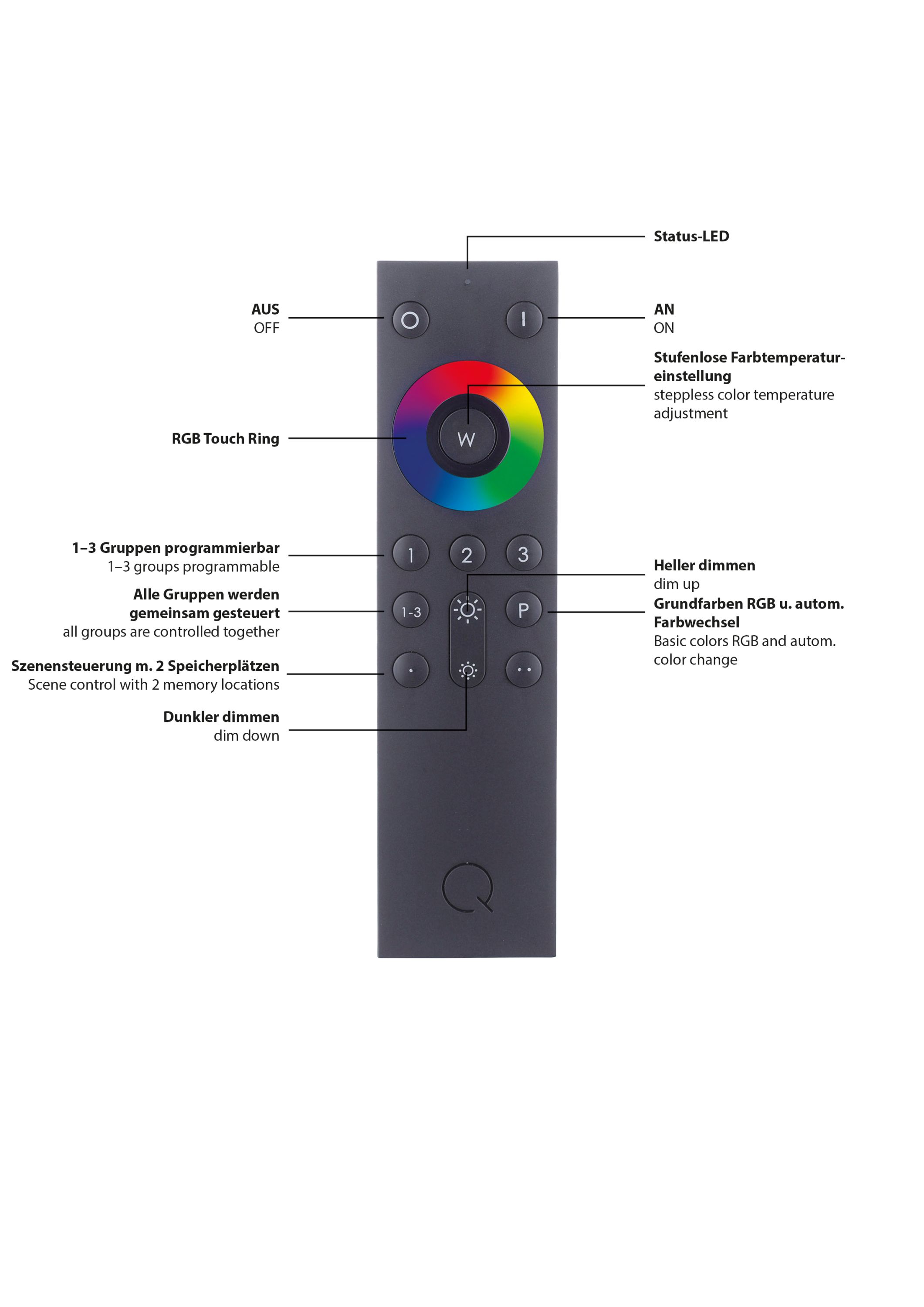 Deckenleuchte Q