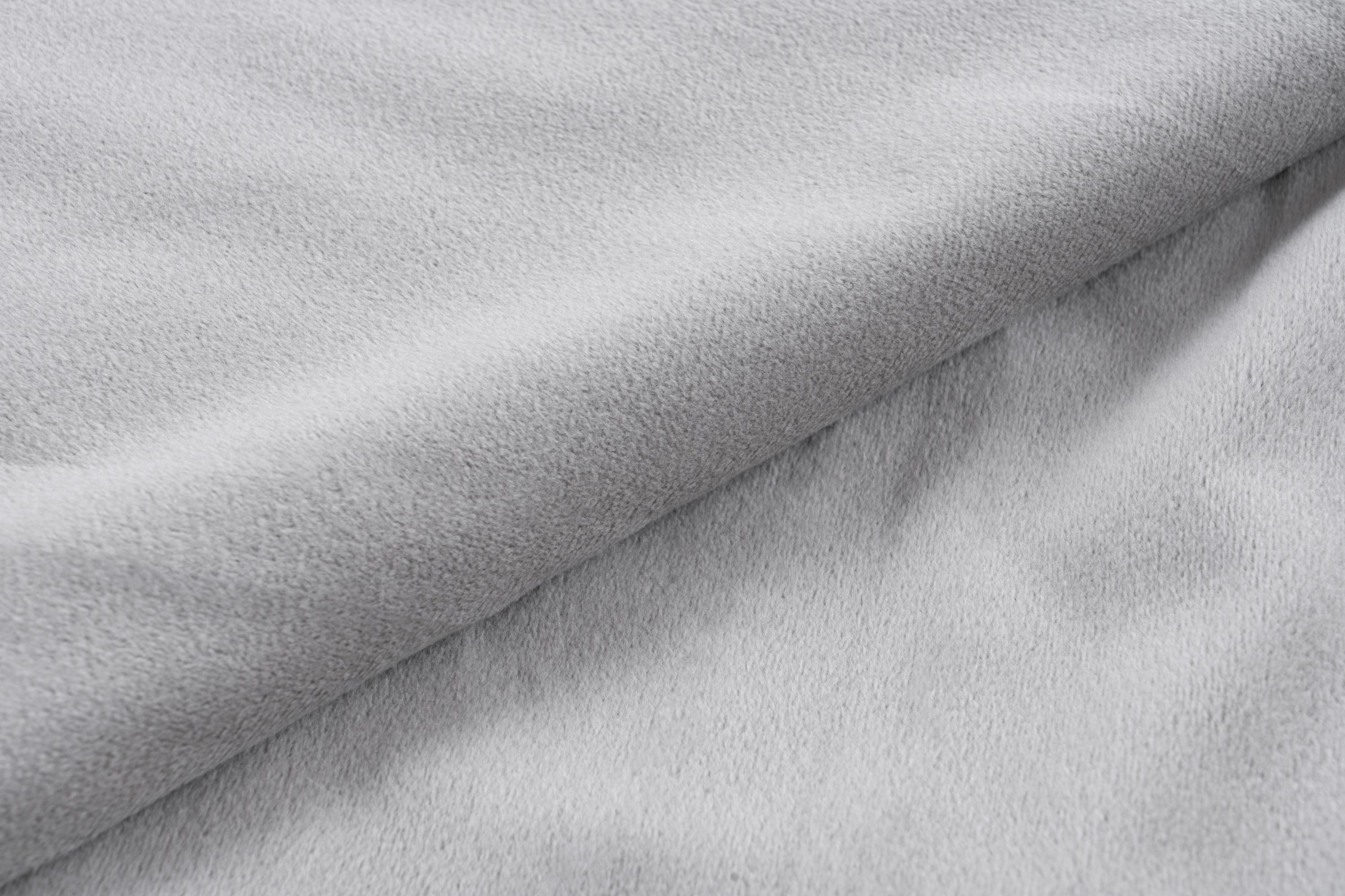 Decke PLUSH silber