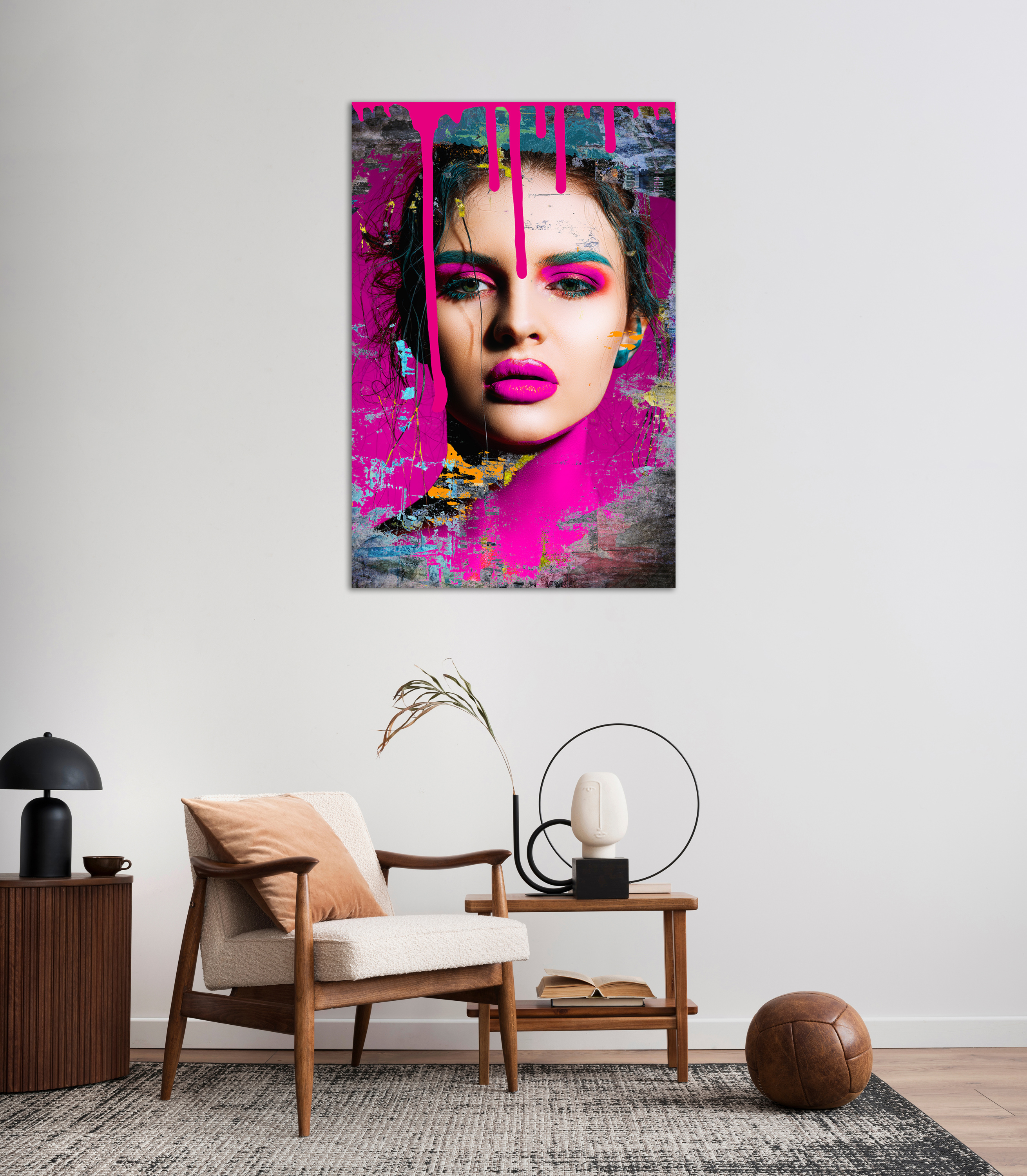 Alu-Dibond Bild Neon