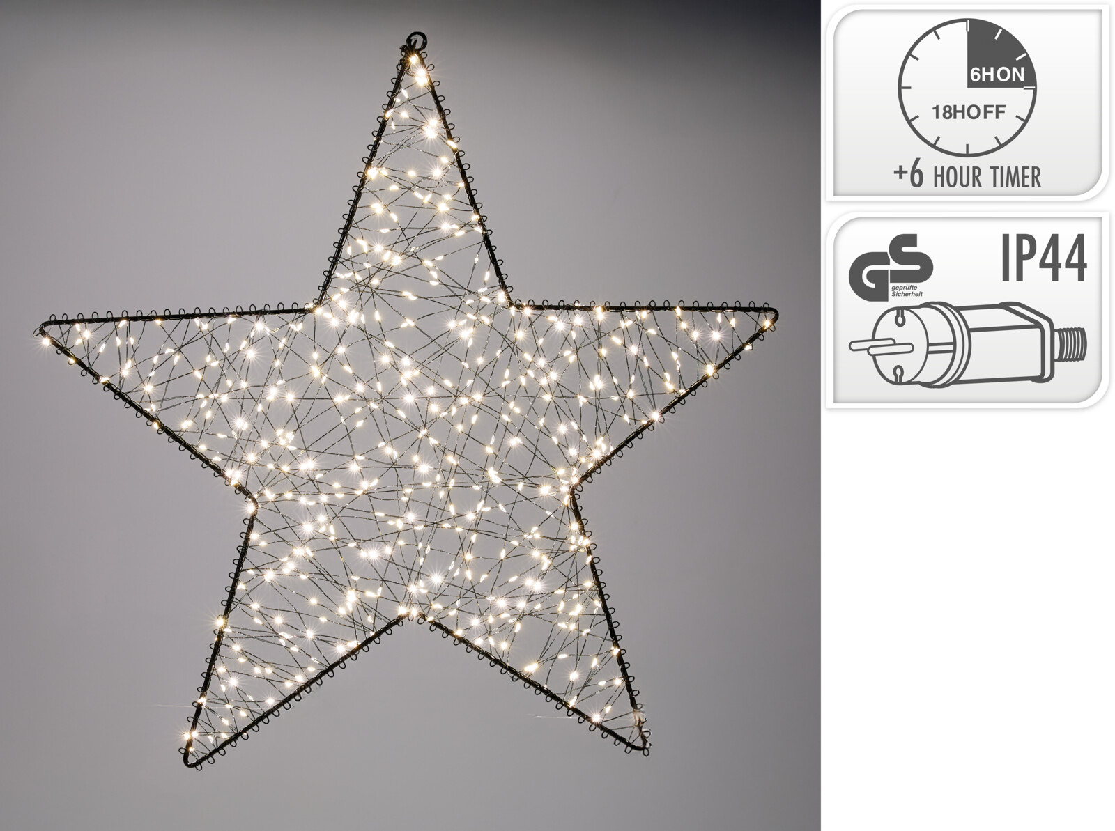 Weihnachtsstern LED