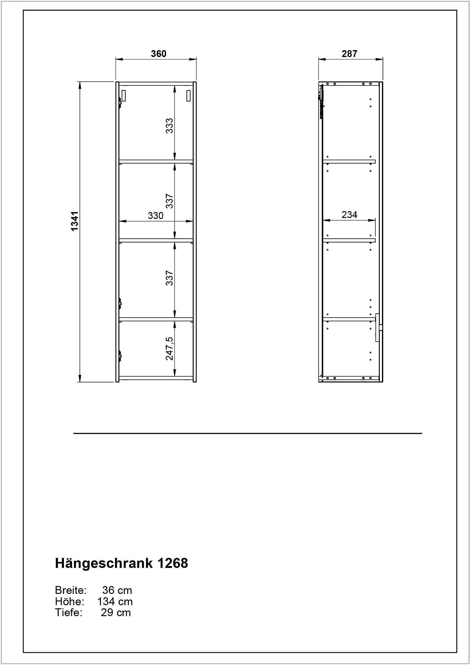 Midischrank CANTORIA